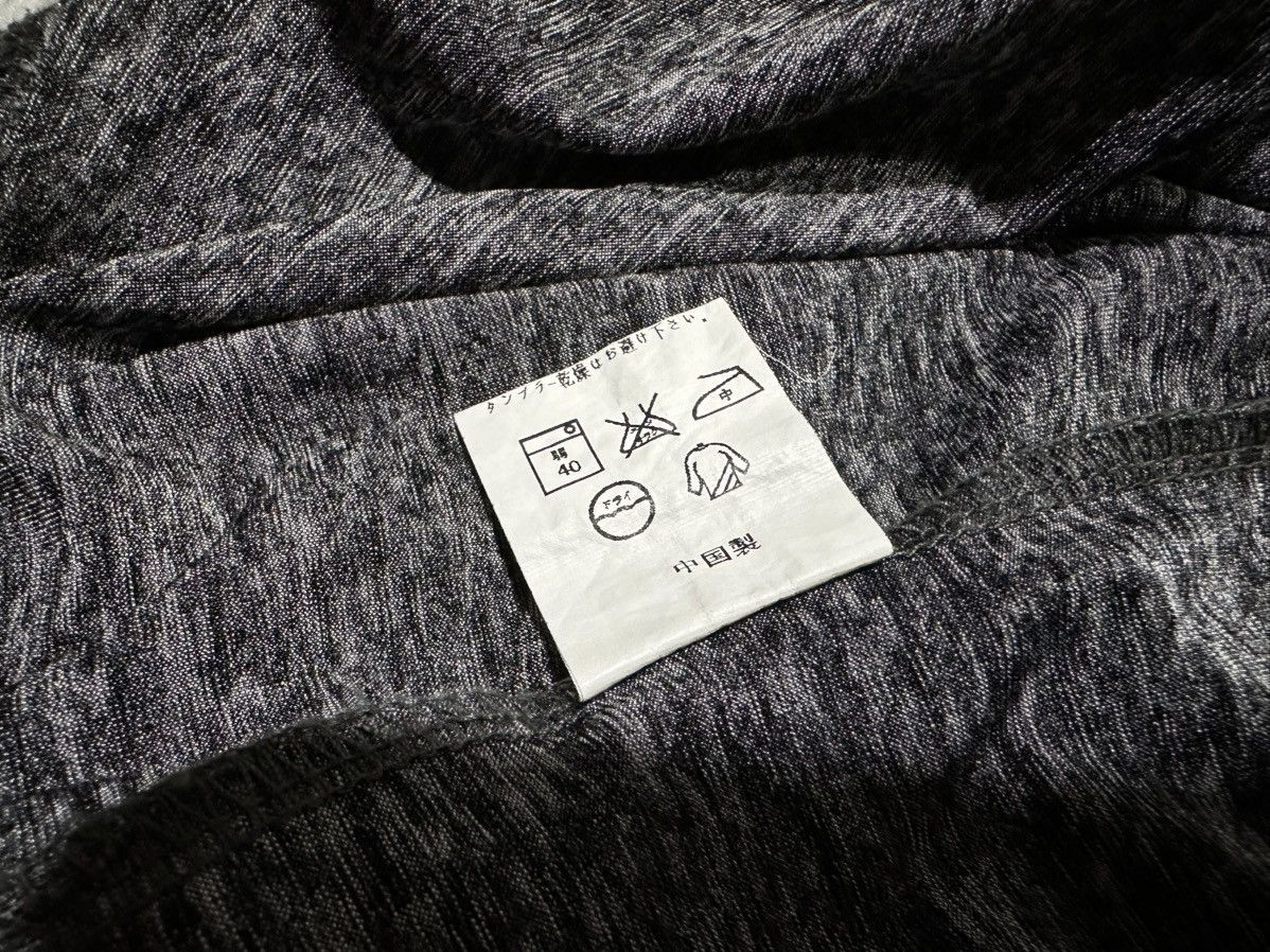 If Six Was Nine 🔥Sick Y2K Seana Silver Draped Shirt Size US L / EU 52-54 / 3 - 10 Thumbnail