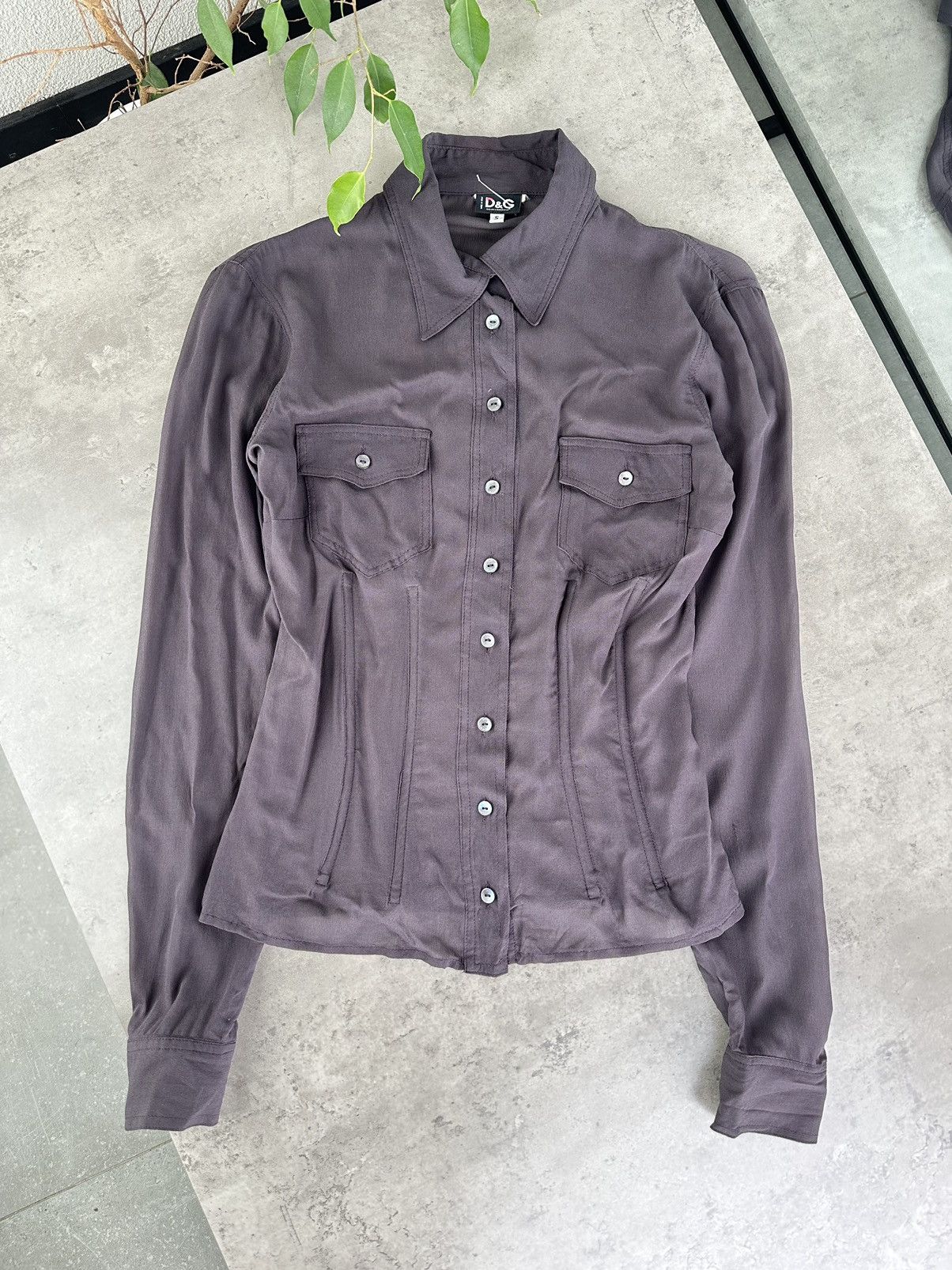 Dolce & Gabbana Dolce & Gabbana Silk Blouse Size S / US 4 / IT 40 - 1 Thumbnail