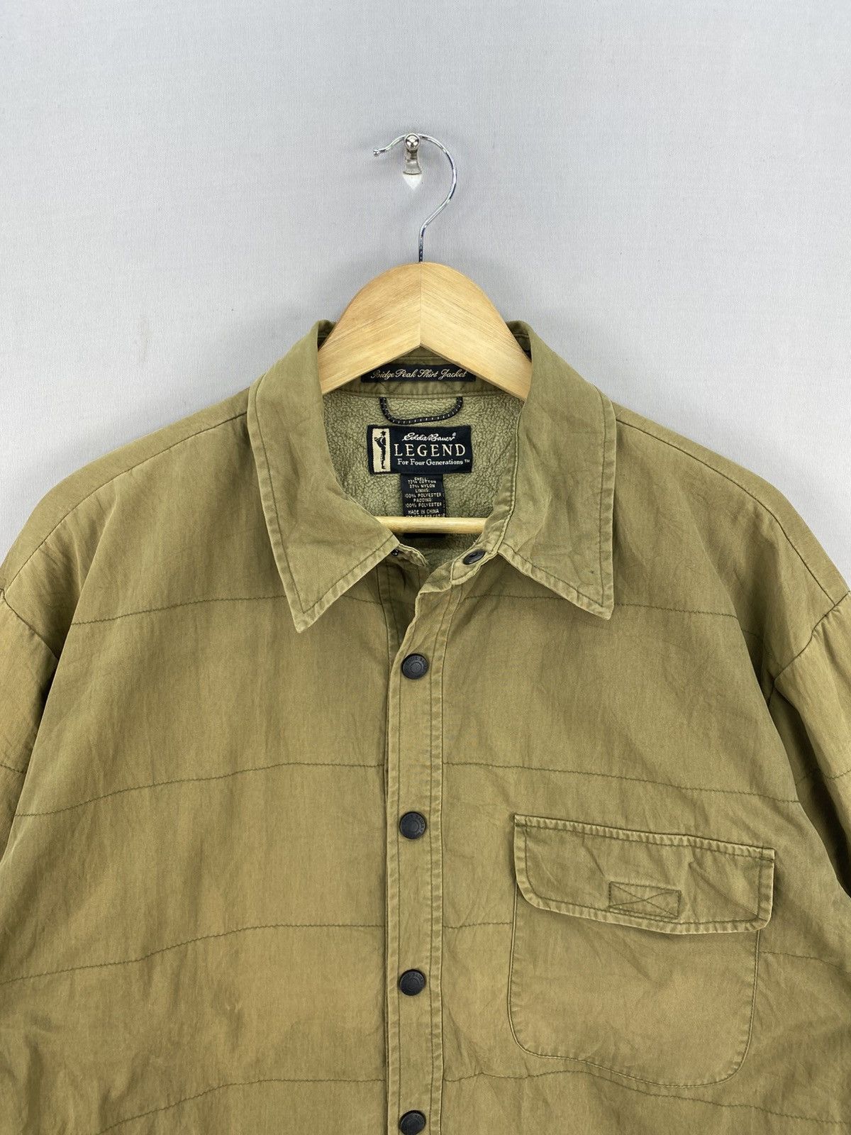 Eddie Bauer Eddie Bauer Legend Snap Button Up Jacket Size US XL / EU 56 / 4 - 7 Thumbnail