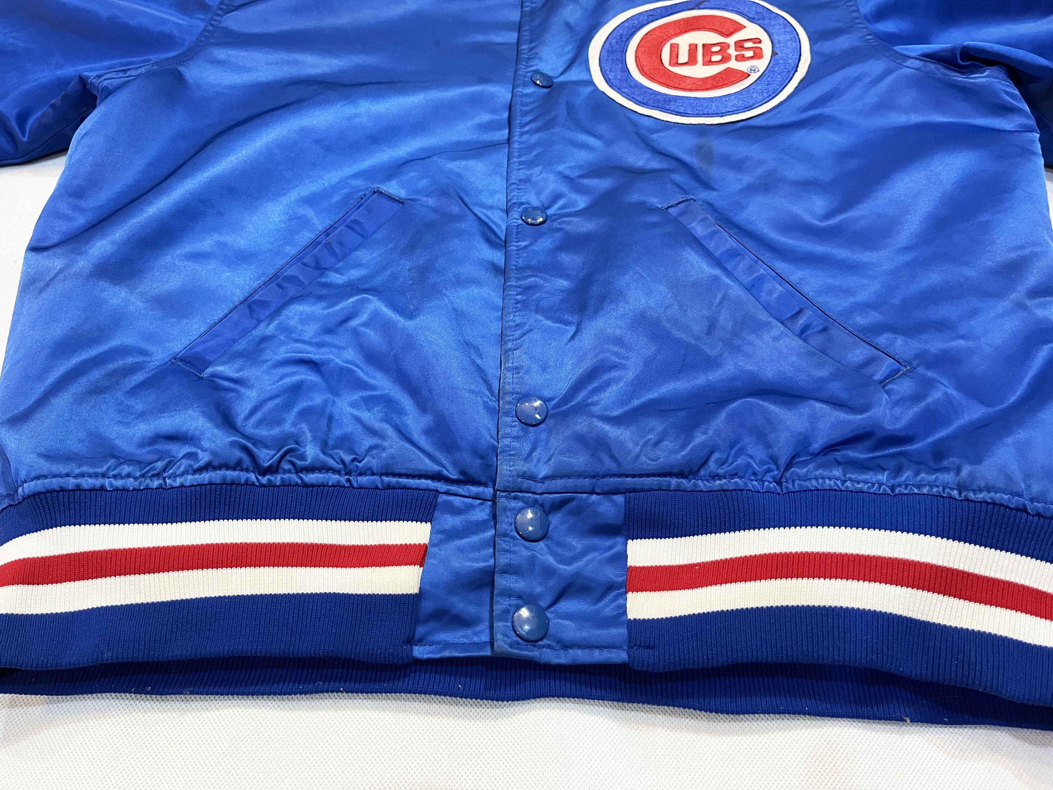 MLB × Starter × Vintage Vintage Starter MLB Chicago Cubs Bomber Satin Jacket Size US M / EU 48-50 / 2 - 4 Thumbnail