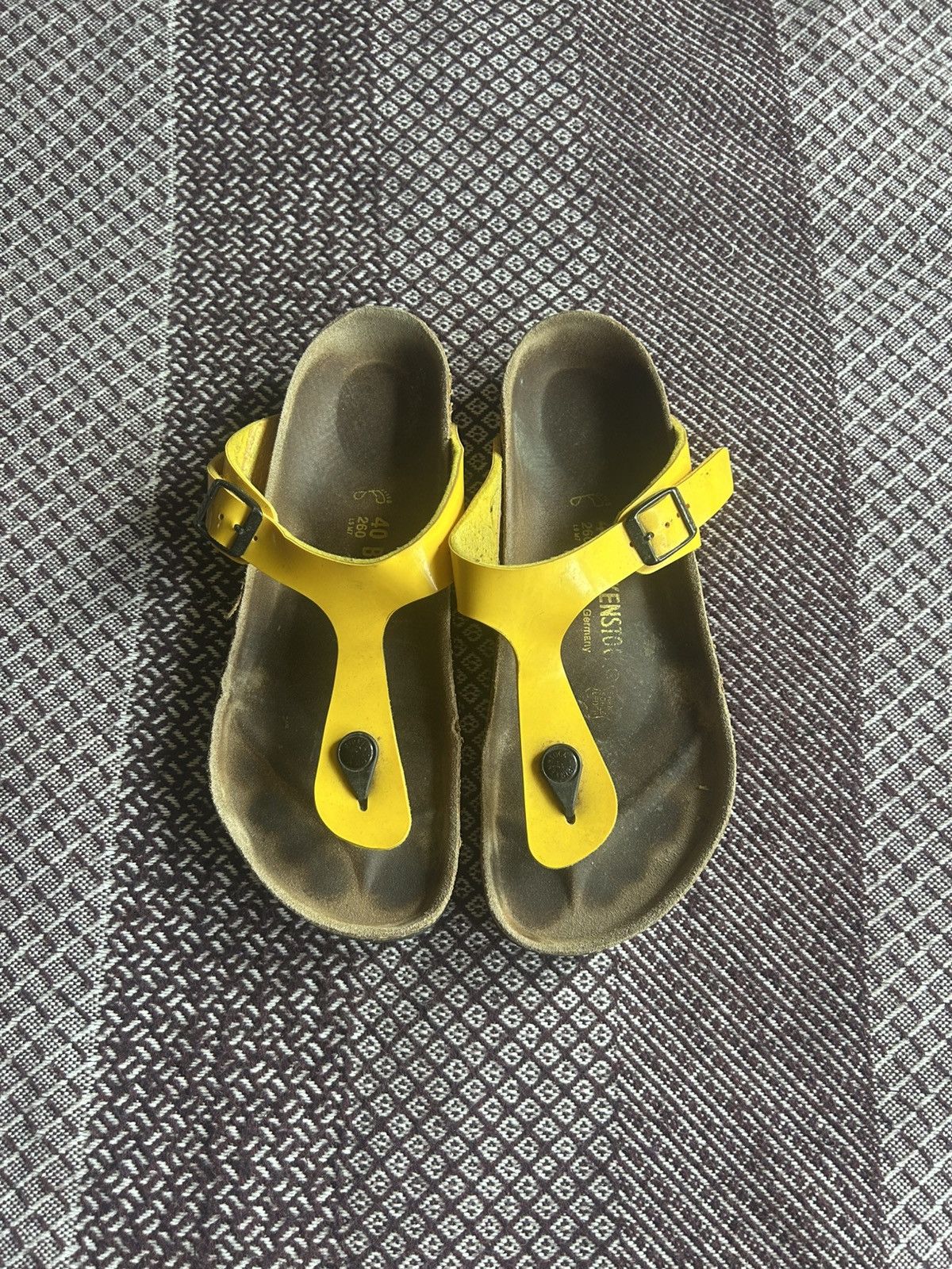 Birkenstock Birkenstock Slides Sandals Ladies Size 40 Made In Germany Size US 10 / IT 40 - 1 Thumbnail
