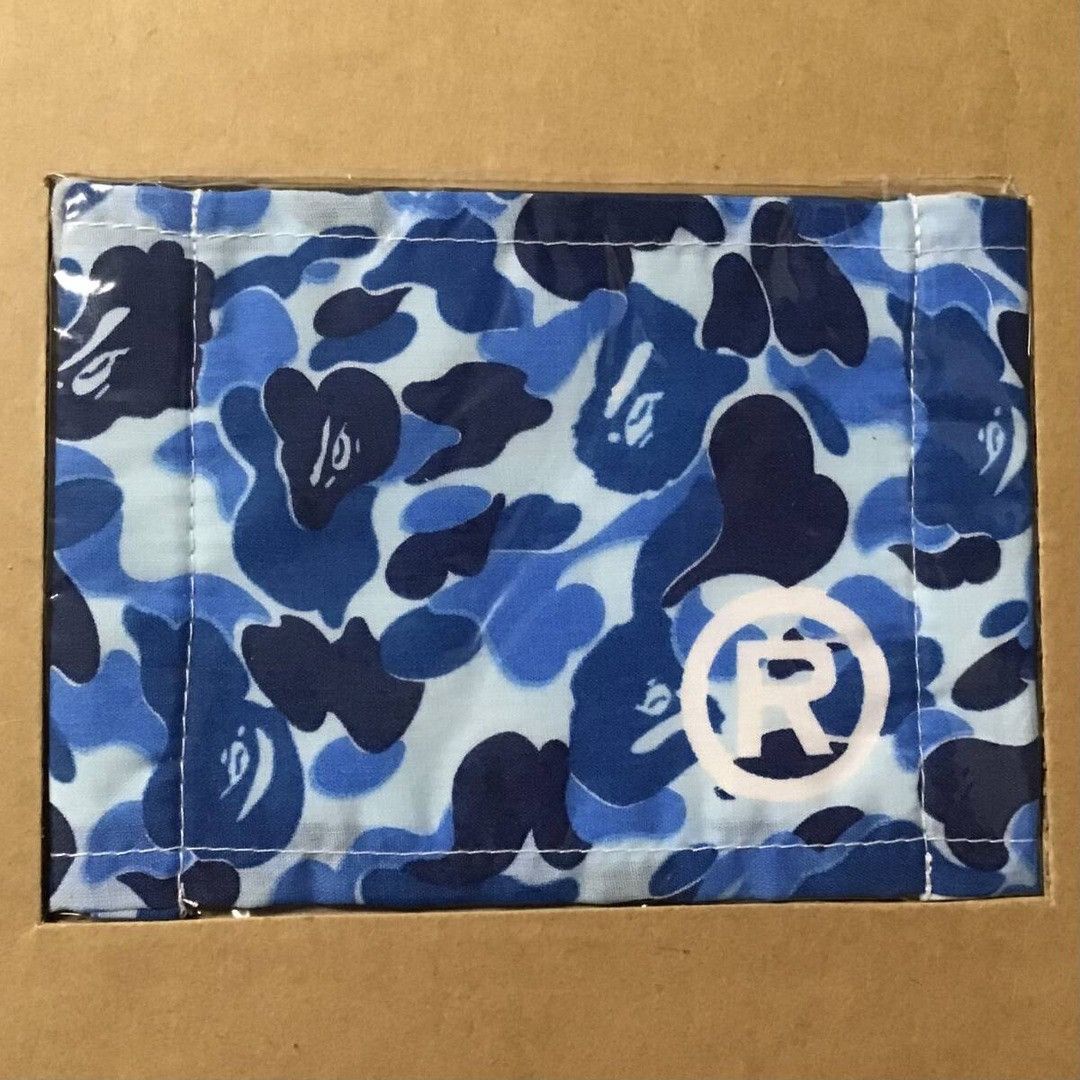 Bape BAPE ABC CAMO Blue Mask & Badge a bathing ape NIGO Size ONE SIZE - 4 Thumbnail