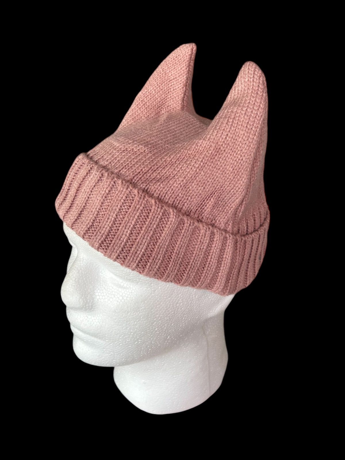Japanese Brand × Kapital × Vintage Devil Horn Japanese Style Knitt Beanie Hats ☠️☠️🎌 Size ONE SIZE - 2 Thumbnail