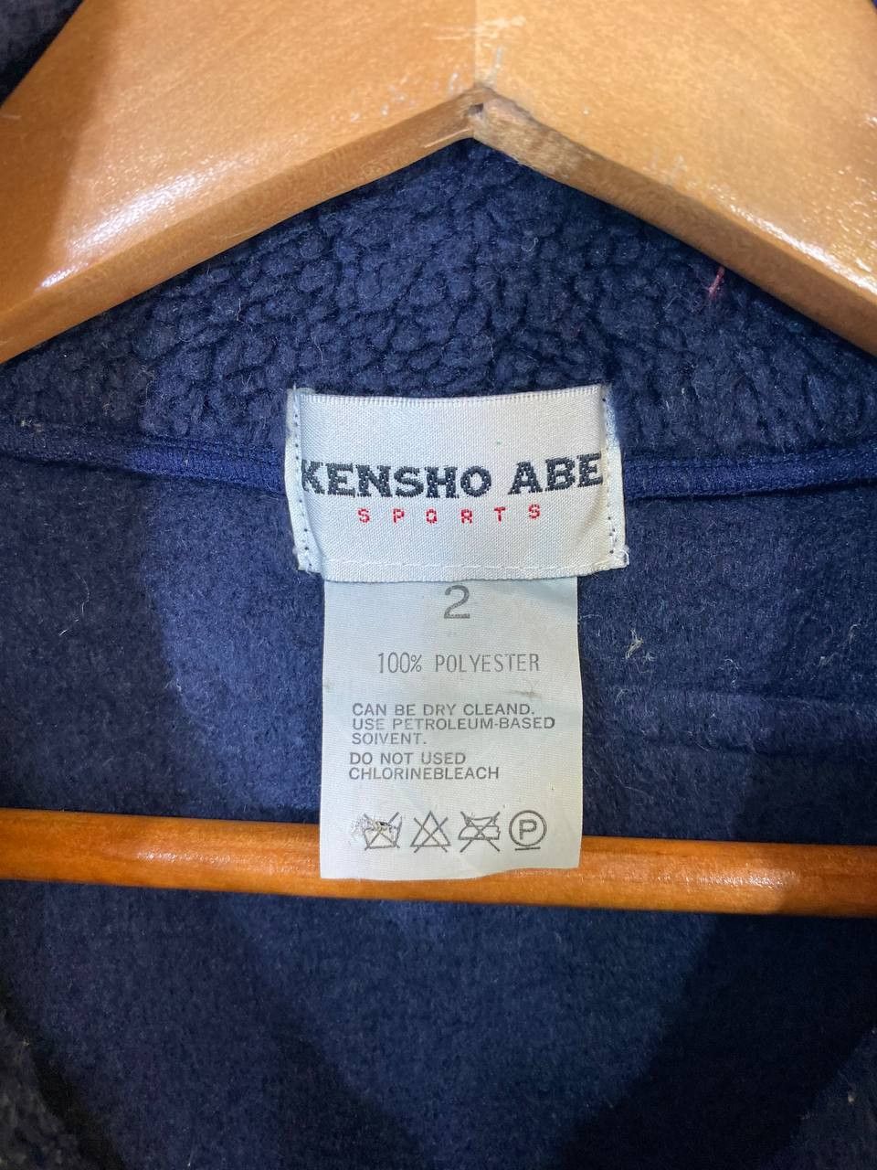 Japanese Brand kensho abe japanese brands half zipper fleece jacket Size US L / EU 52-54 / 3 - 6 Thumbnail