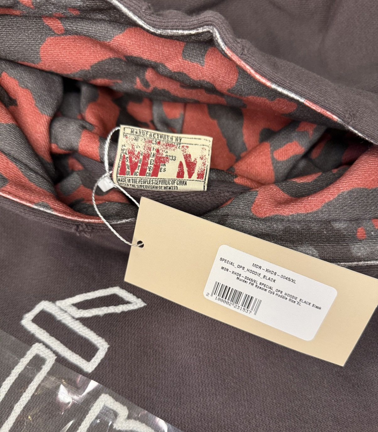 murd333r.fm Murd333r FM Special Ops Hoodie (Militia Carbon) Size US XL / EU 56 / 4 - 7 Thumbnail