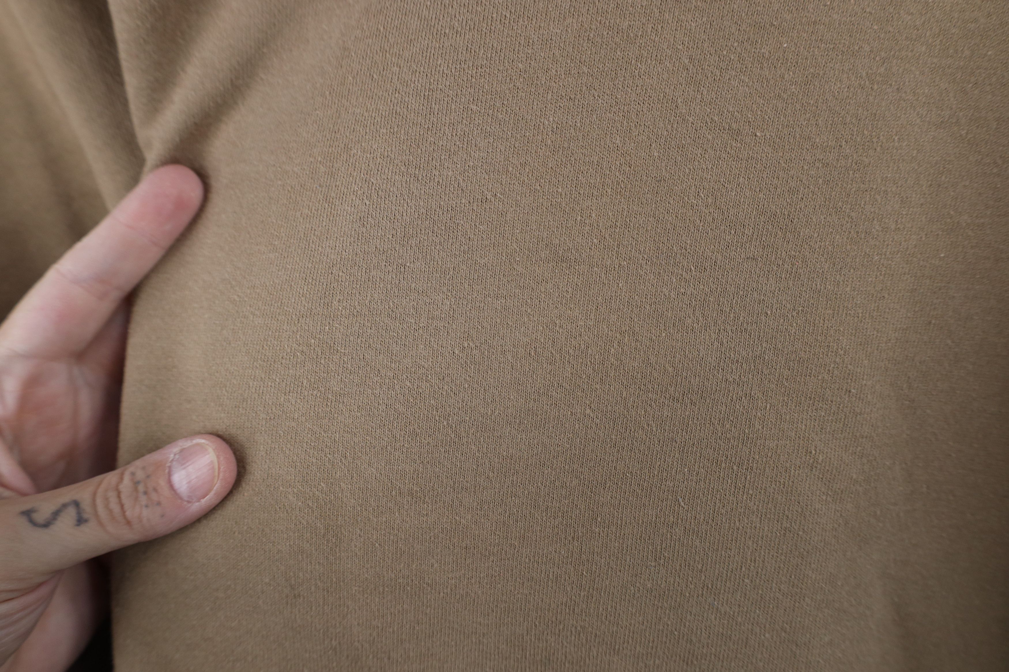 Vintage Vintage 90s Streetwear Faded Blank Crewneck Sweatshirt Brown Size US M / EU 48-50 / 2 - 10 Thumbnail