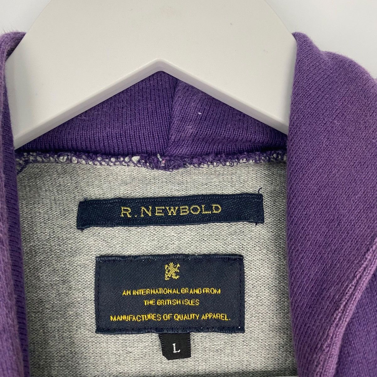Other Vintage R.Newbold Embroidered Sweater Hoodie Pullover L Size US L / EU 52-54 / 3 - 6 Thumbnail