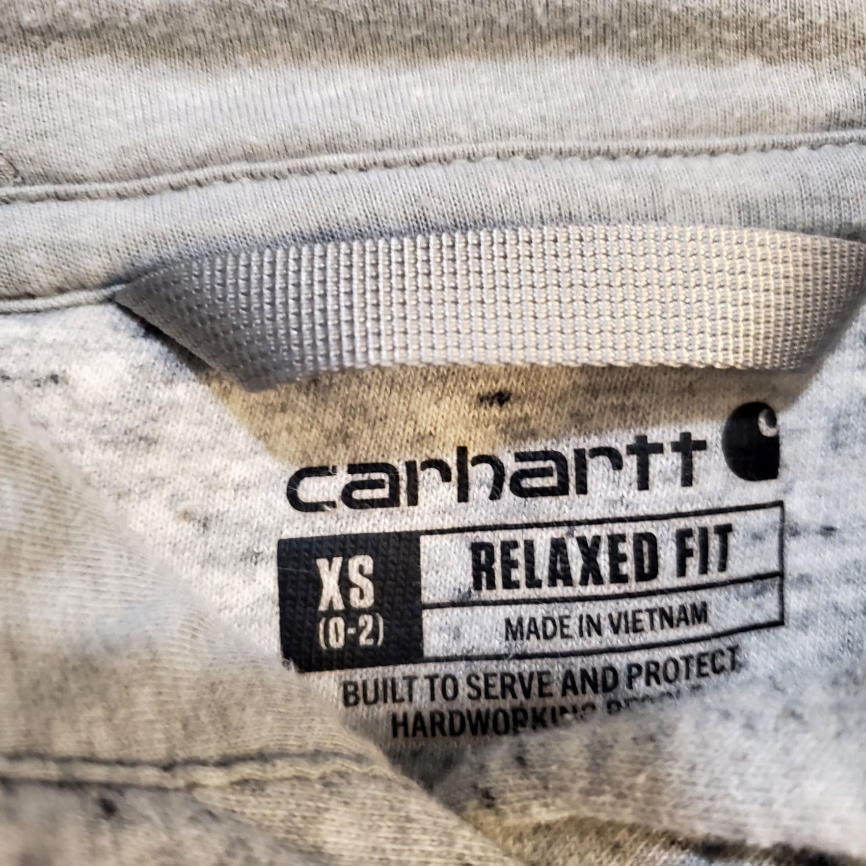 Carhartt Carhartt Hoodie Womens XS Gray Asphalt Heather Relaxed Fit Logo Sleeve Graphic Size XS / US 0-2 / IT 36-38 - 5 Thumbnail
