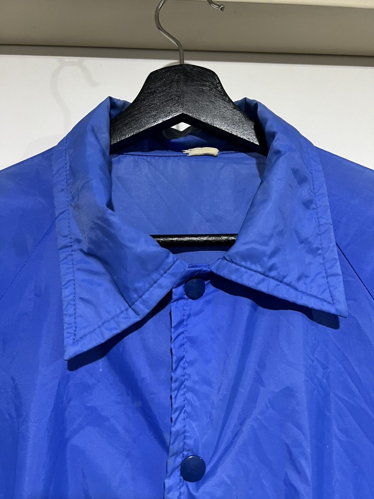 Other Faded Vintage 80s Blue Light Jacket Size US L / EU 52-54 / 3 - 3 Thumbnail
