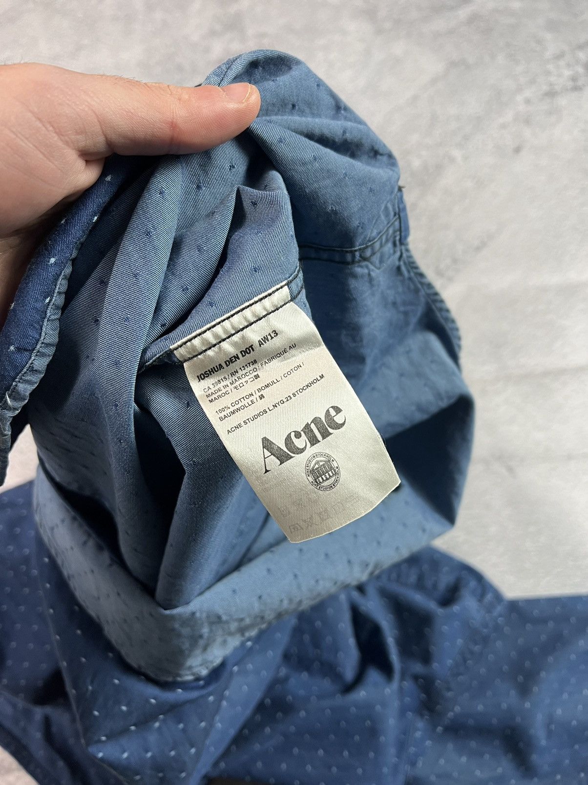 Acne Studios Acne Studios Joshua den dot aw13 Size US M / EU 48-50 / 2 - 8 Thumbnail