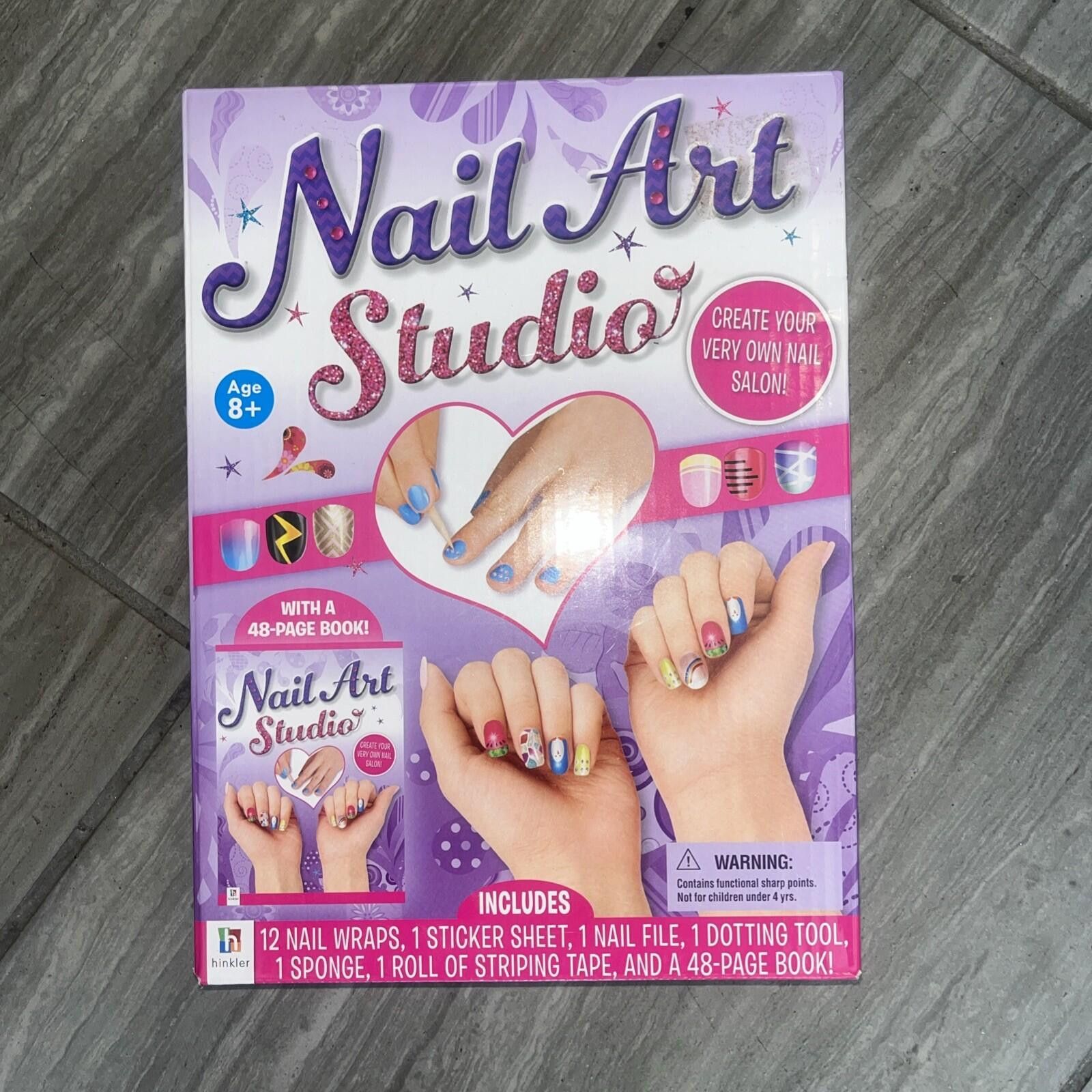 Other Hinkler Nail Art Studio For Girls DIY Nails Size ONE SIZE - 1 Thumbnail