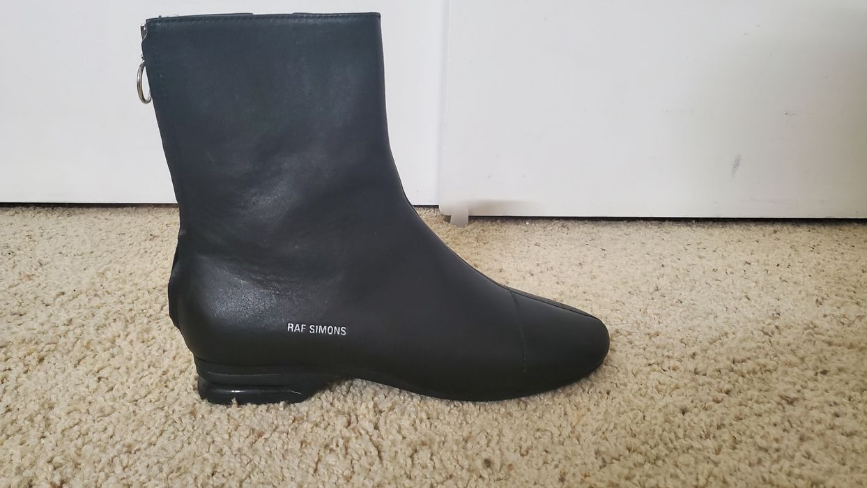 raf simons platform boots