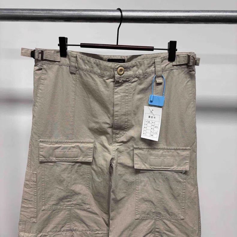 Balenciaga Balenciaga size M Beige long pants Size US 27 - 4 Thumbnail