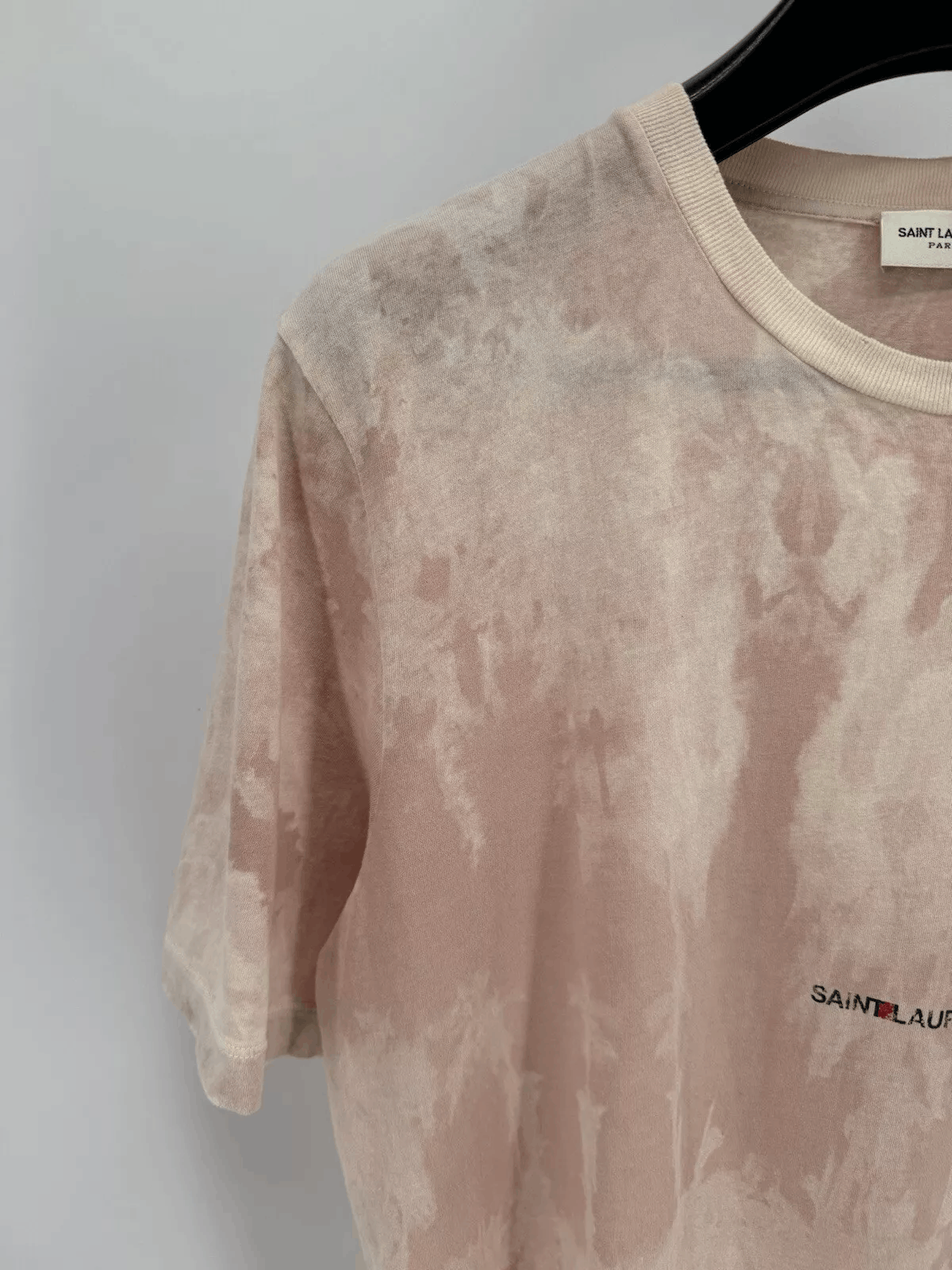 Yves Saint Laurent Saint Laurent Tie Dye Logo T Shirt XS Size US XS / EU 42 / 0 - 2 Thumbnail