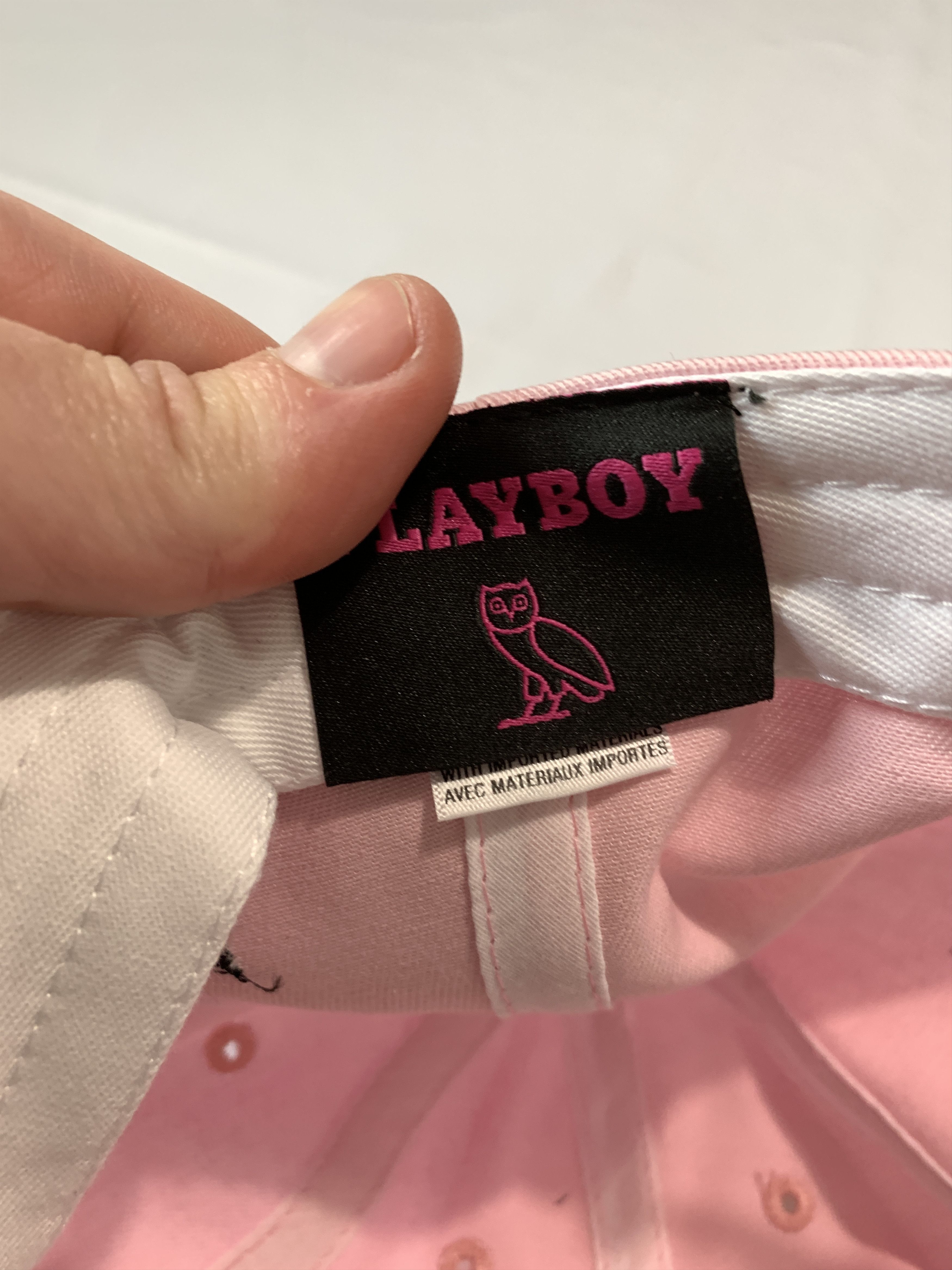 Drake OVO x Playboy Sports cap Hat Pink Size ONE SIZE - 6 Thumbnail