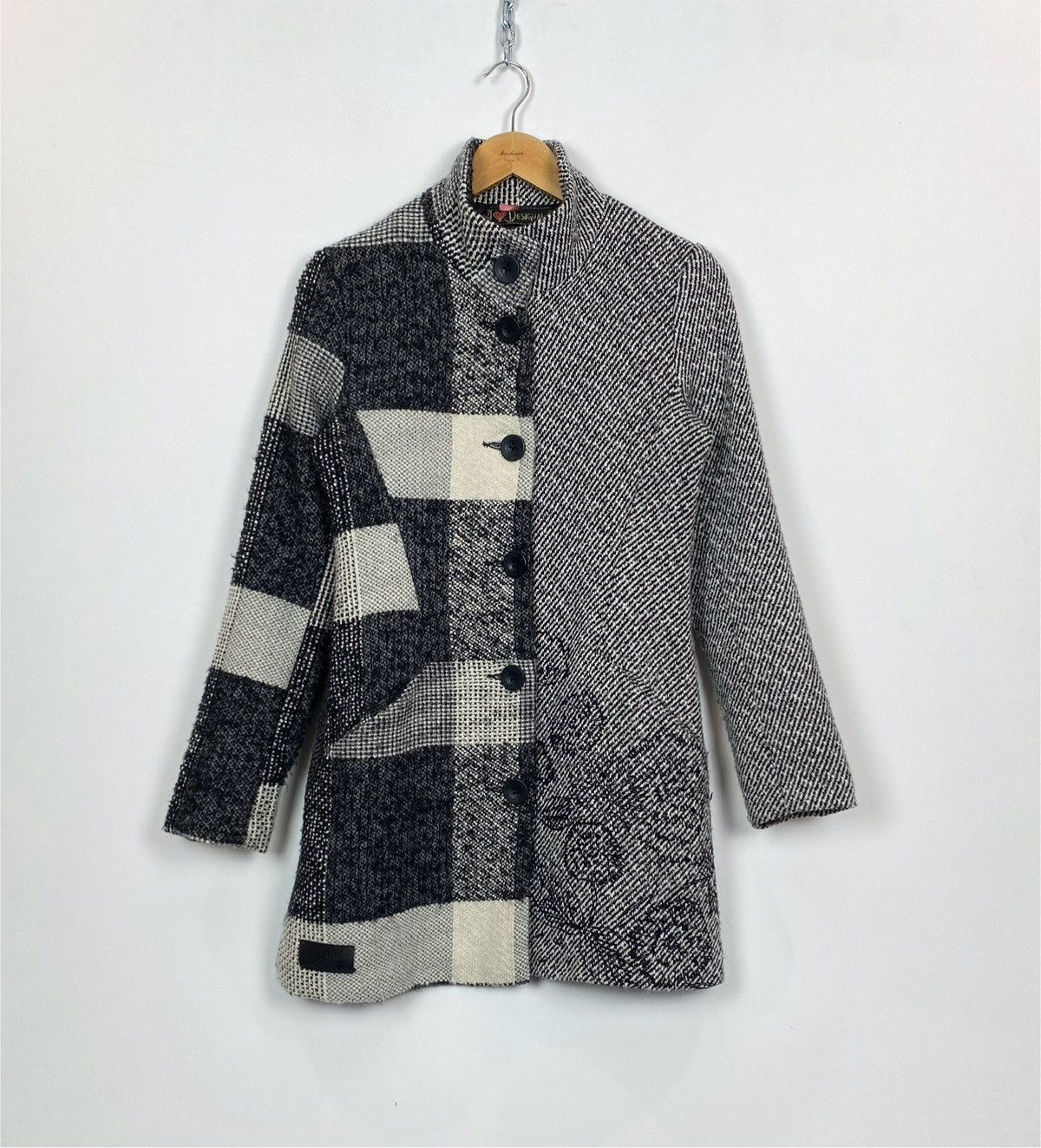 Desigual Desigual Pakaian Jadi Wanita Long Sleeve Jacket Womens Sz 36 Size S / US 4 / IT 40 - 3 Thumbnail