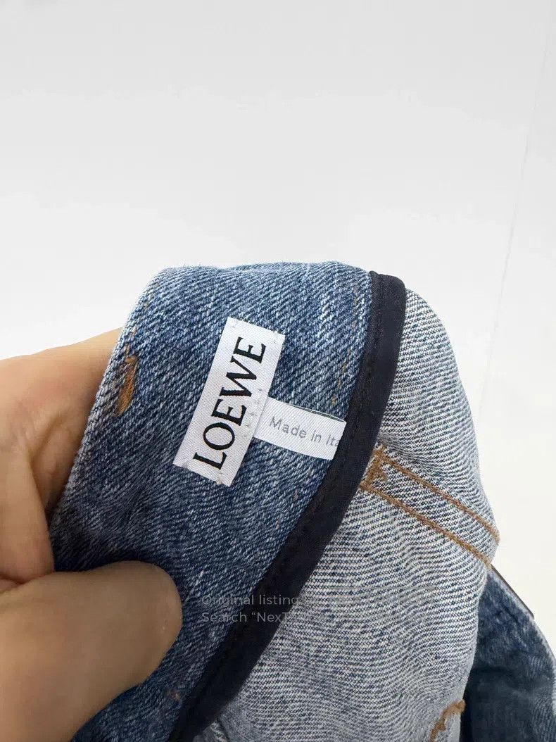 Loewe Loewe 2025 Spring Summer Mini Denim Skirt Size 24" / US 00 / IT 34 - 4 Thumbnail