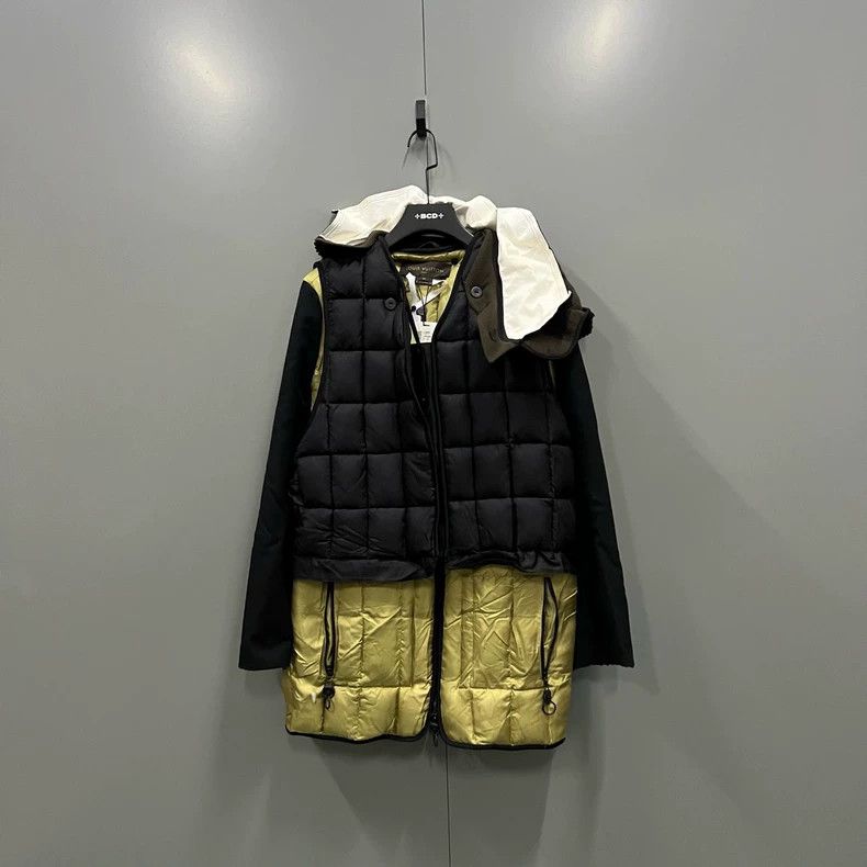 Louis Vuitton Louis Vuitton Patchwork color-blocking hooded long cotton-p Size US S / EU 44-46 / 1 - 1 Thumbnail