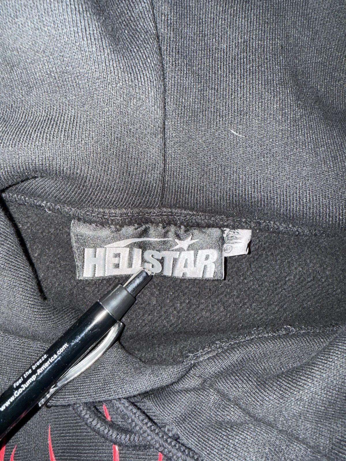 HELLSTAR Hellstar Sports Future Flame Hoodie 'Black' Size US M / EU 48-50 / 2 - 8 Thumbnail