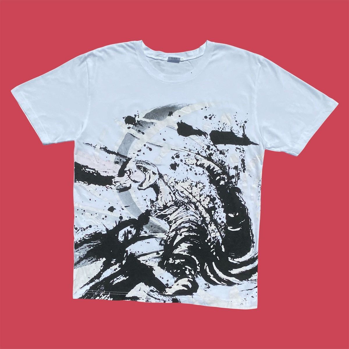 Japanese Brand RARE ‼️ Godzilla Size US XL / EU 56 / 4 - 1 Thumbnail