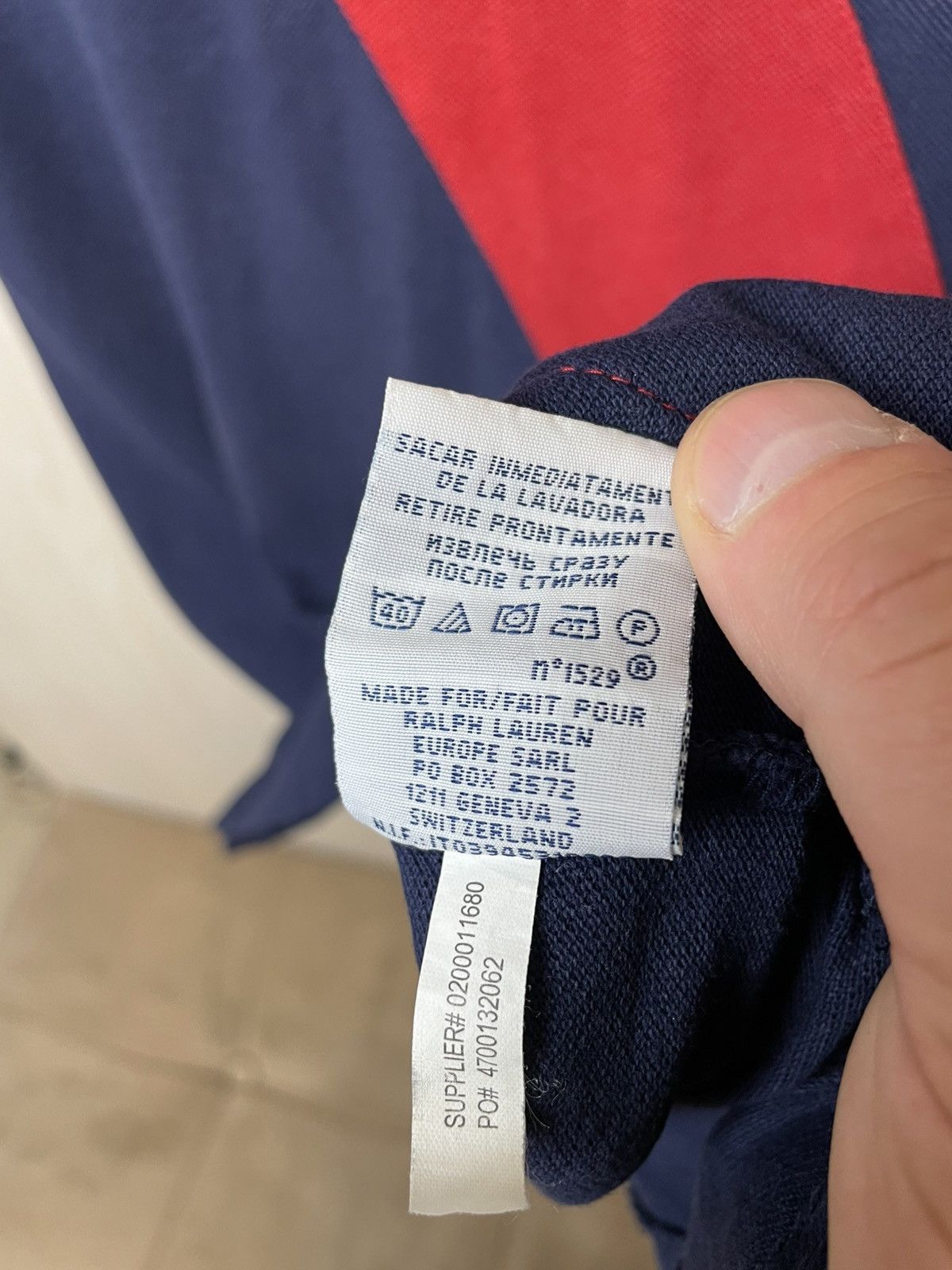 Polo Ralph Lauren Polo Ralph Lauren Polo Rugby Crest 3 Applique 1967 Size US L / EU 52-54 / 3 - 14 Thumbnail