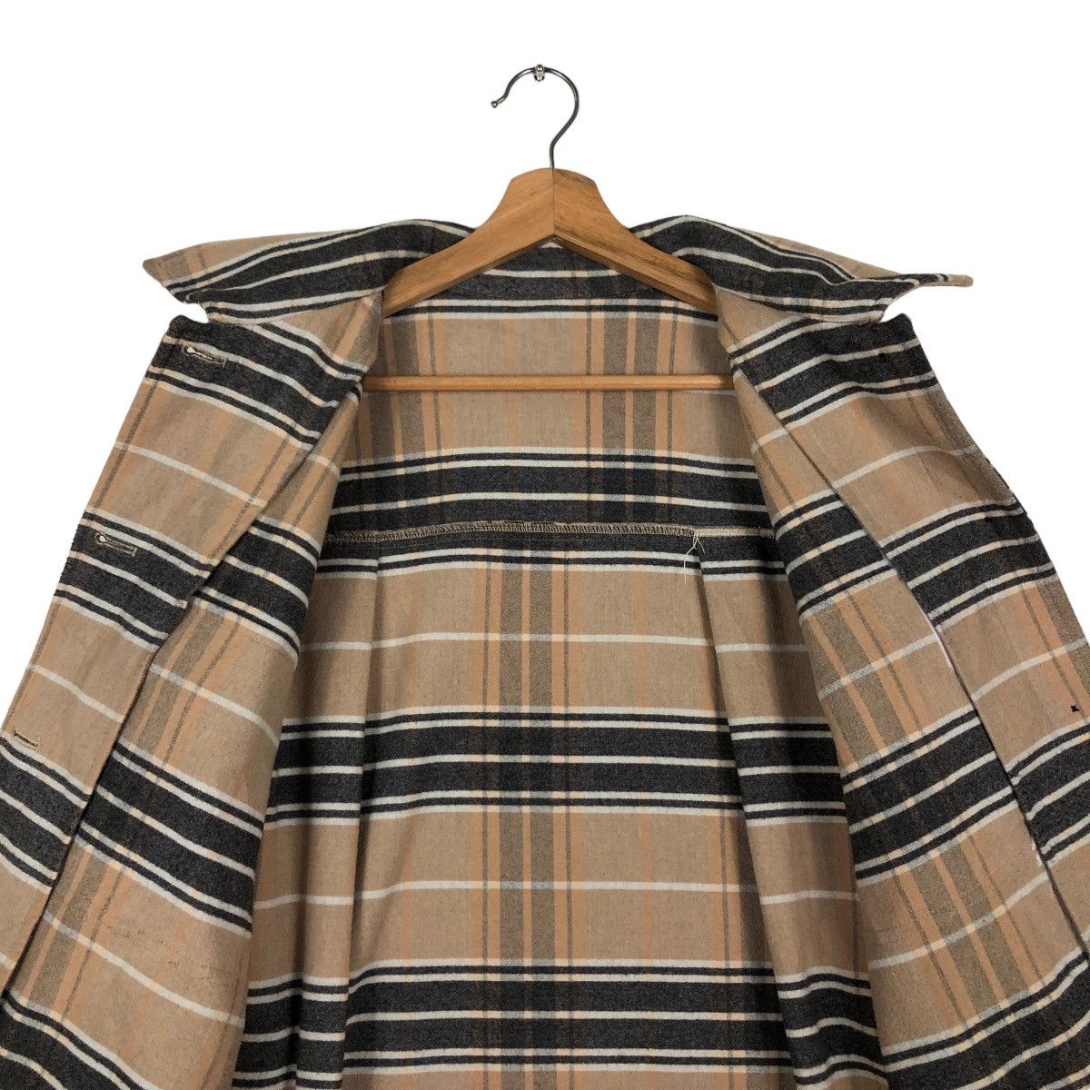 Flannel 🔥Flannel Jacket GU Japan Issey Miyake Tartan Design Size US XL / EU 56 / 4 - 11 Thumbnail