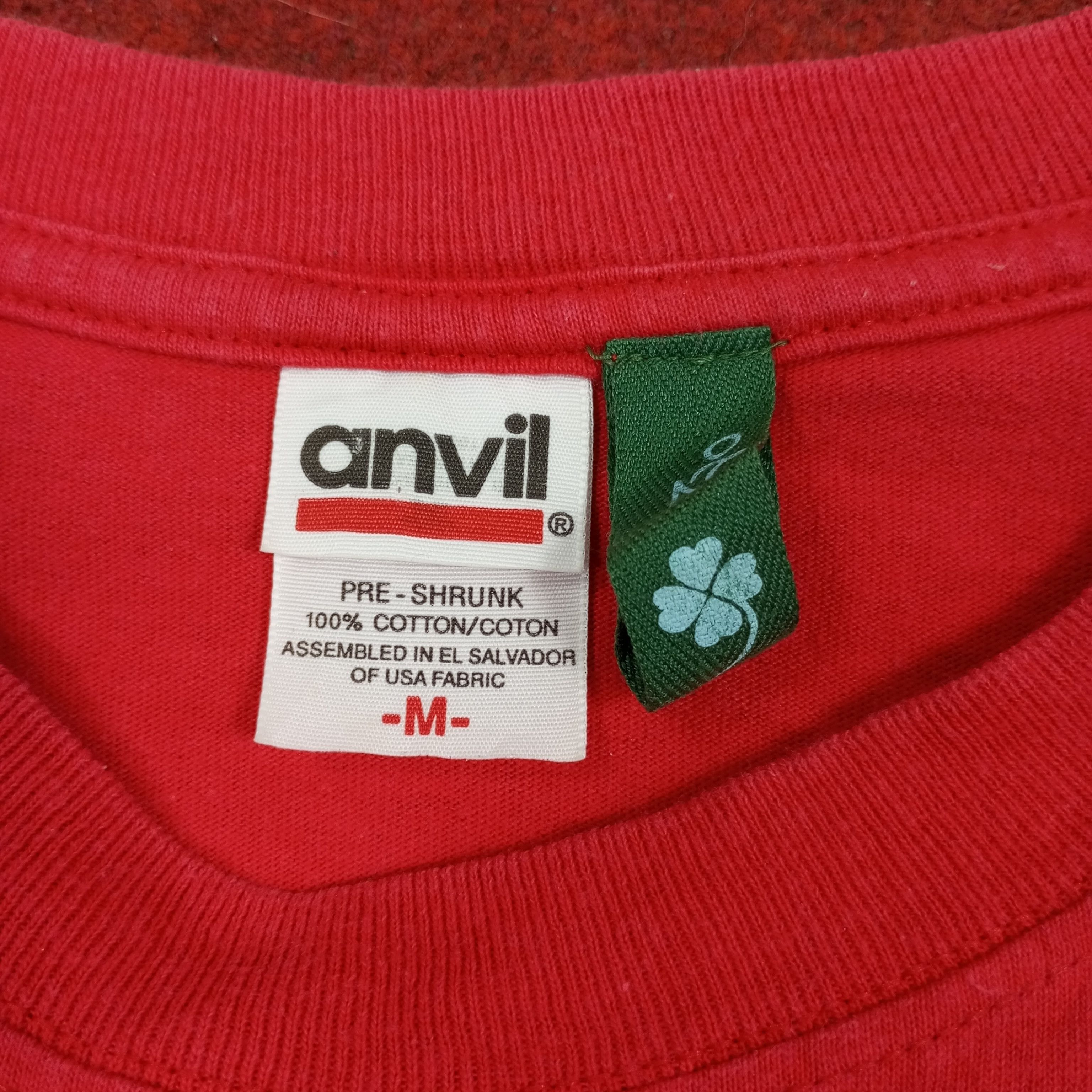 Anvil × Vintage Trim The Balance Streetwear Style Vintage Tshirt Size US L / EU 52-54 / 3 - 6 Thumbnail
