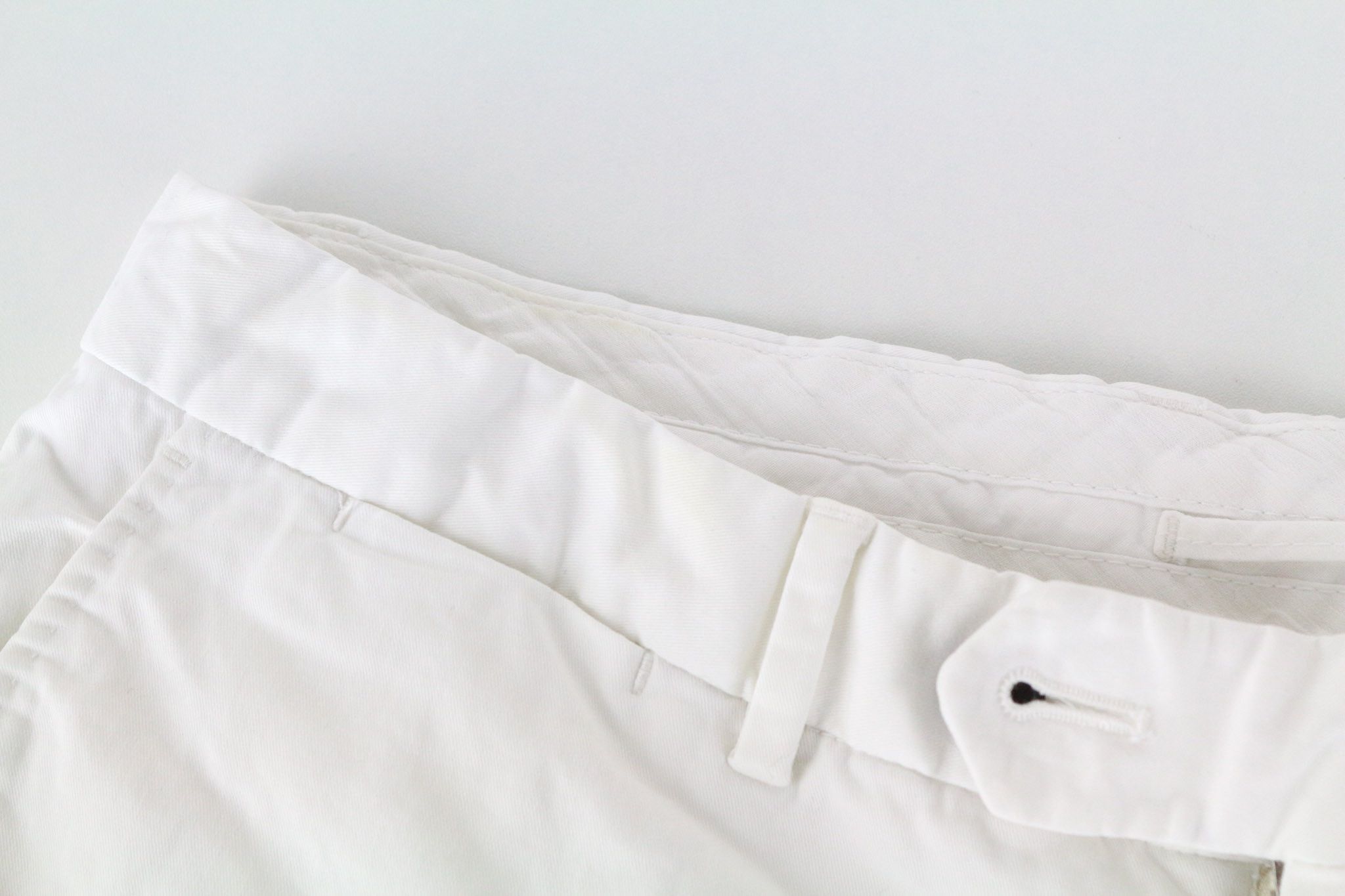 Suitsupply PORTO NOVO UK34R White Cotton Stretch 72694 Size 34R - 7 Thumbnail