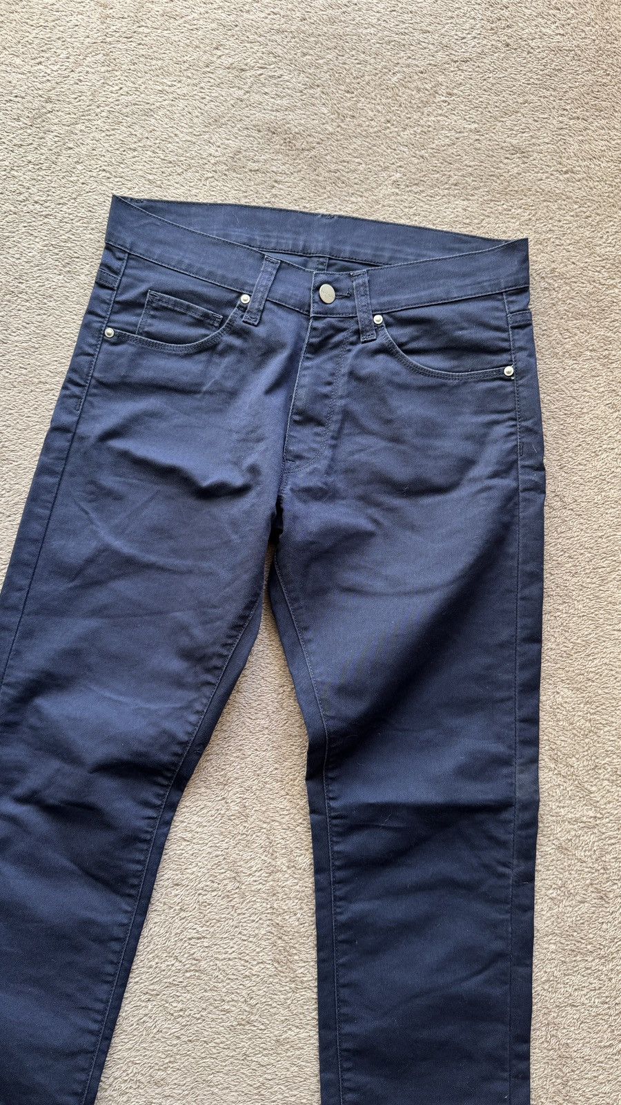 Carhartt Wip Carhartt WIP Vicious Blue Chino Pant 28*32 Size US 28 / EU 44 - 2 Thumbnail