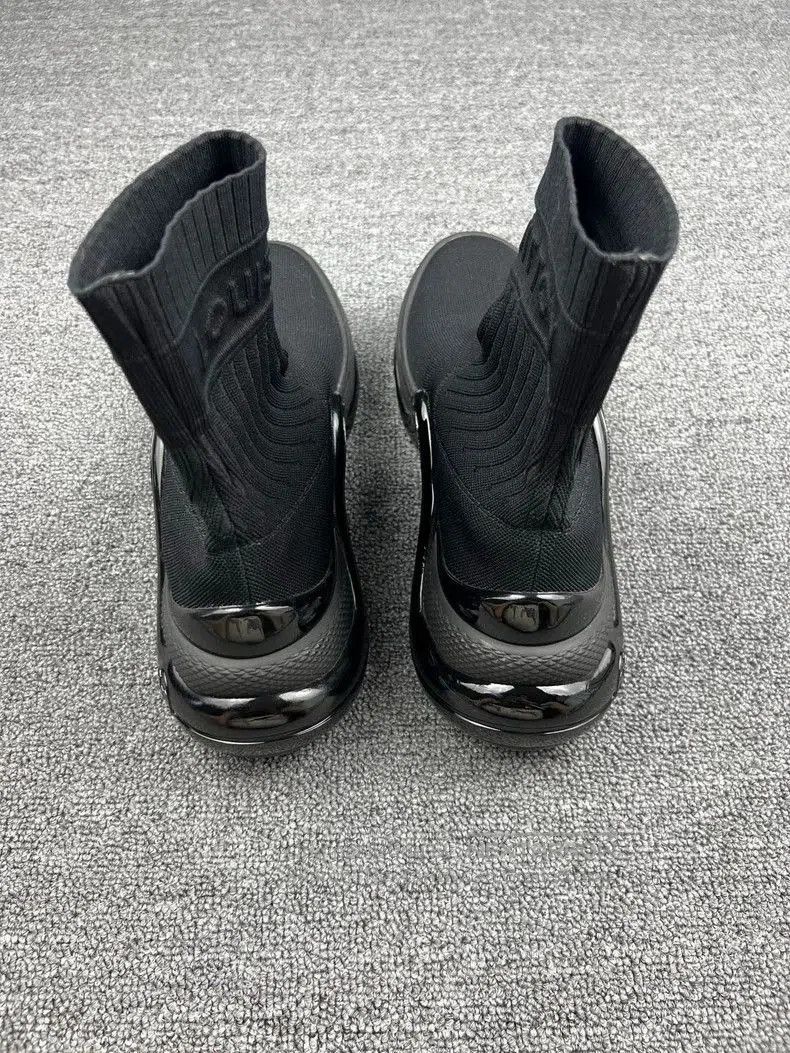 Louis Vuitton Louis Vuitton Black Sock Sneakers. Size US 7.5 / EU 40-41 - 4 Thumbnail