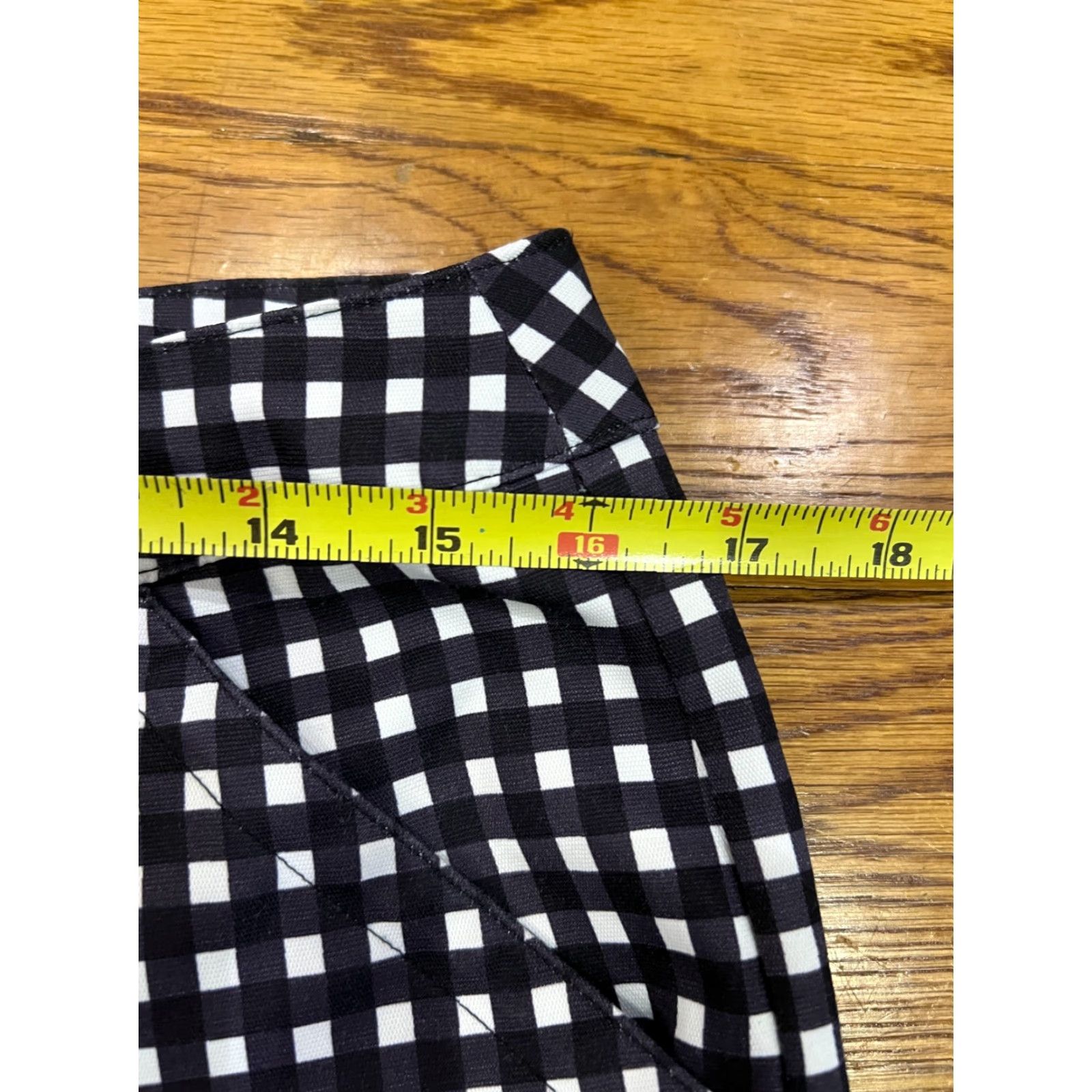 Callaway Callaway Opti-Dri Golf Shorts Bermuda Women Black Gingham Size 8 Size 30" / US 8 / IT 44 - 6 Thumbnail