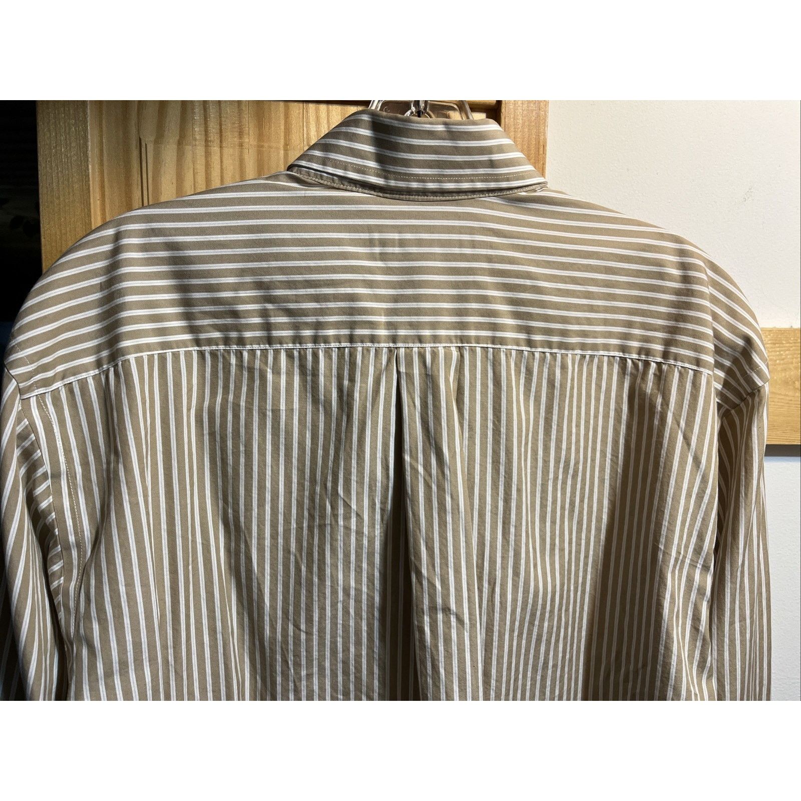 Daniel Cremieux Daniel Cremieux Men’s M Brown Striped Button Cotton Shirt Size US M / EU 48-50 / 2 - 9 Thumbnail