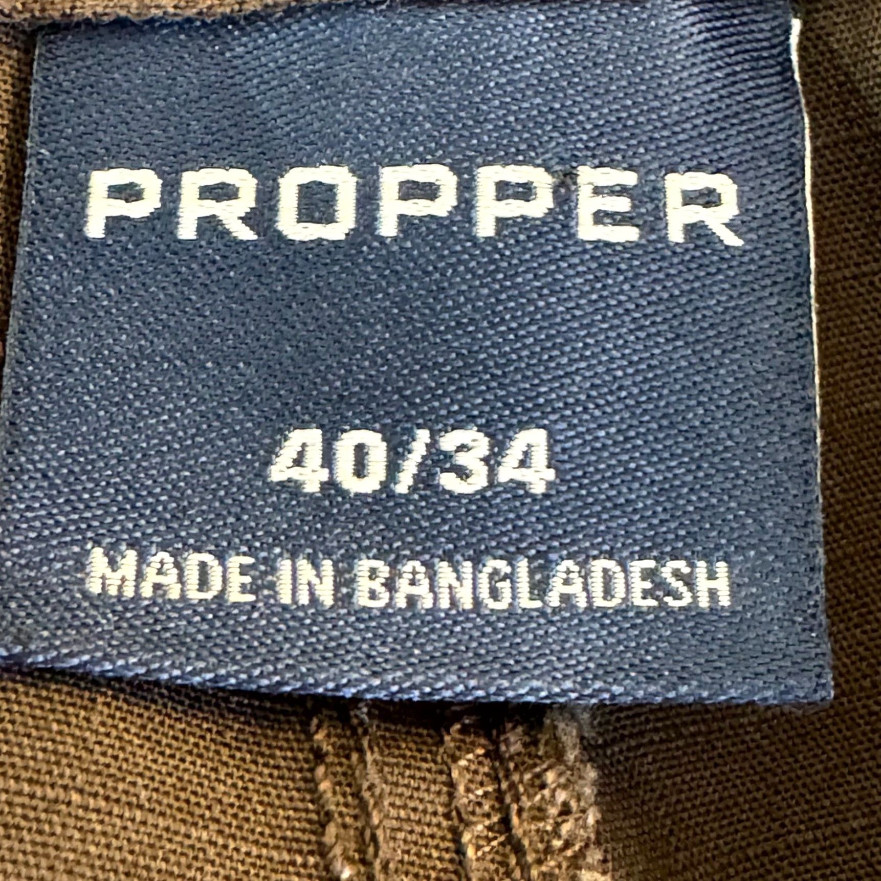 Propper Propper Cargo Pants Mens 40x34 Brown Tactical Utility Outdoor Workwear Pants 40x34 Mens Brown Cargo Tactical Utility Size US 40 / EU 56 - 5 Thumbnail