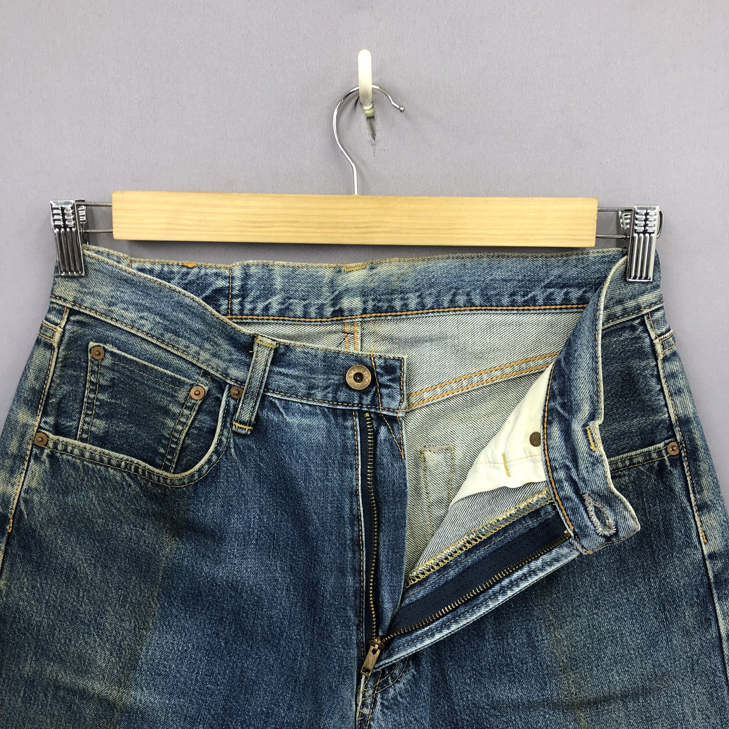 Edwin Vintage Rusty Edwin Redline Japanese Selvedge Jeans Denim Size US 30 / EU 46 - 7 Thumbnail