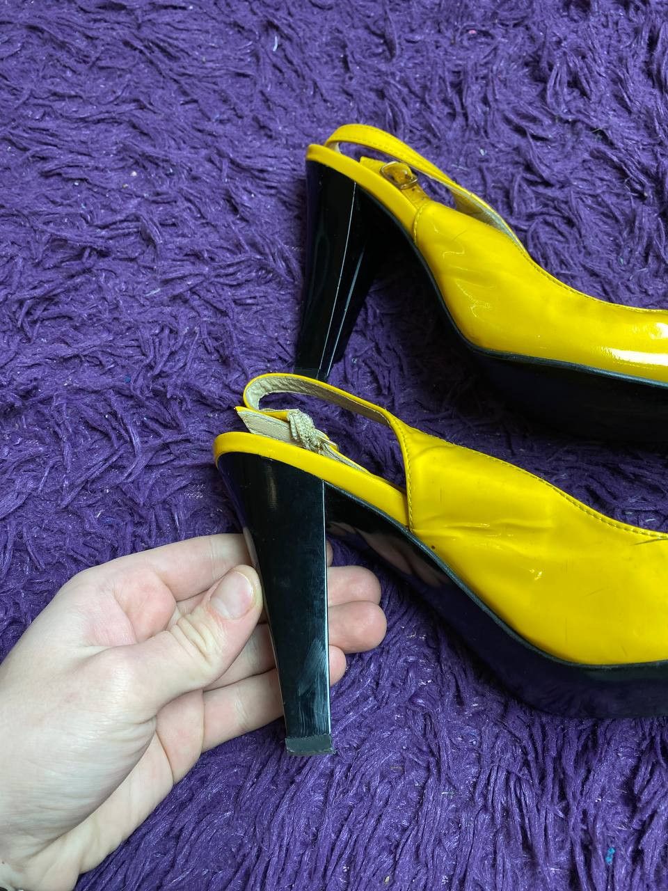 Dolce & Gabbana luxury Heels Dolce&Gabbana Y2K Vintage Size US 8 / IT 38 - 8 Thumbnail