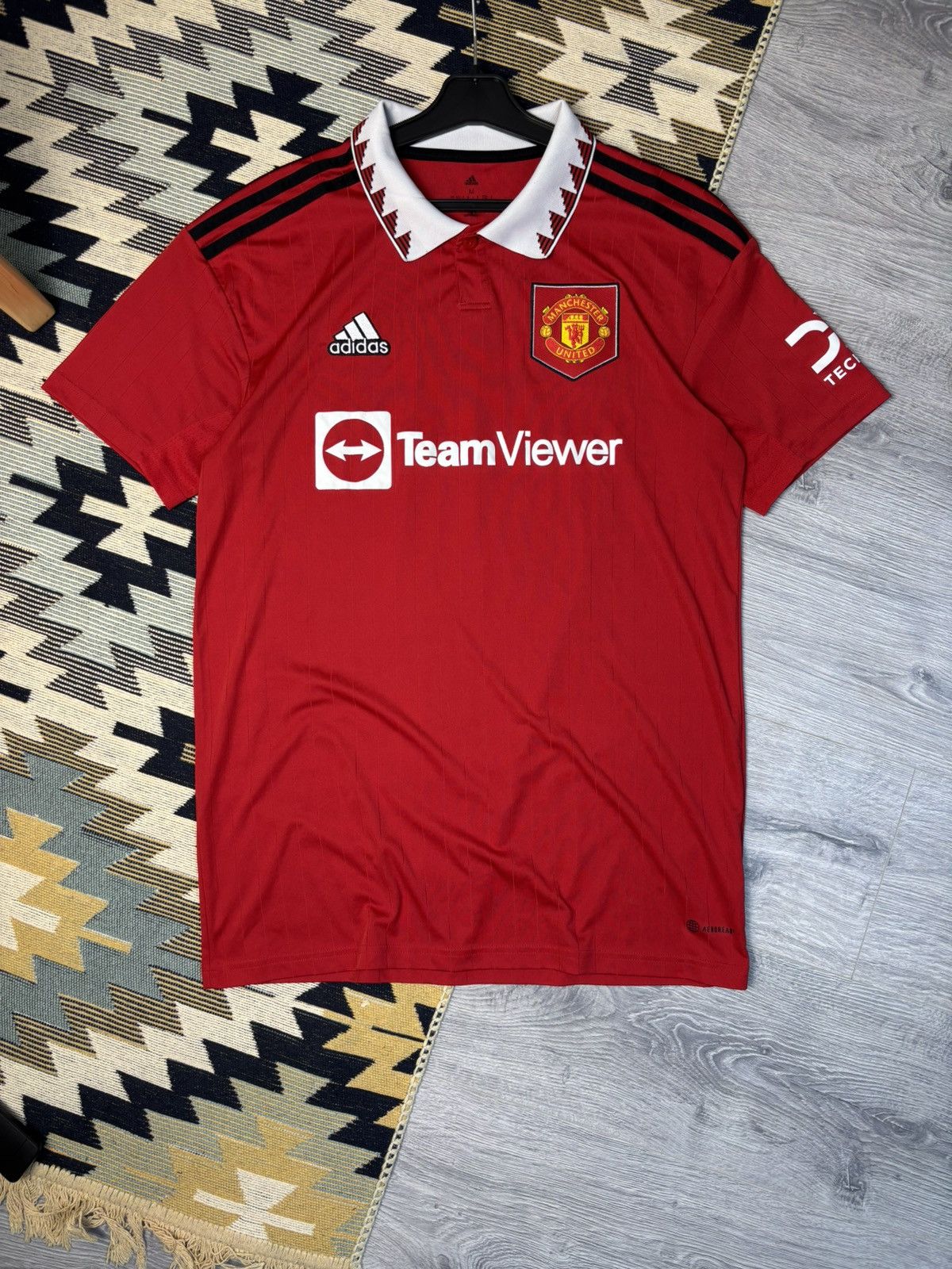 Adidas Manchester United Adidas DXC Technology Team Viewer Size US M / EU 48-50 / 2 - 1 Thumbnail