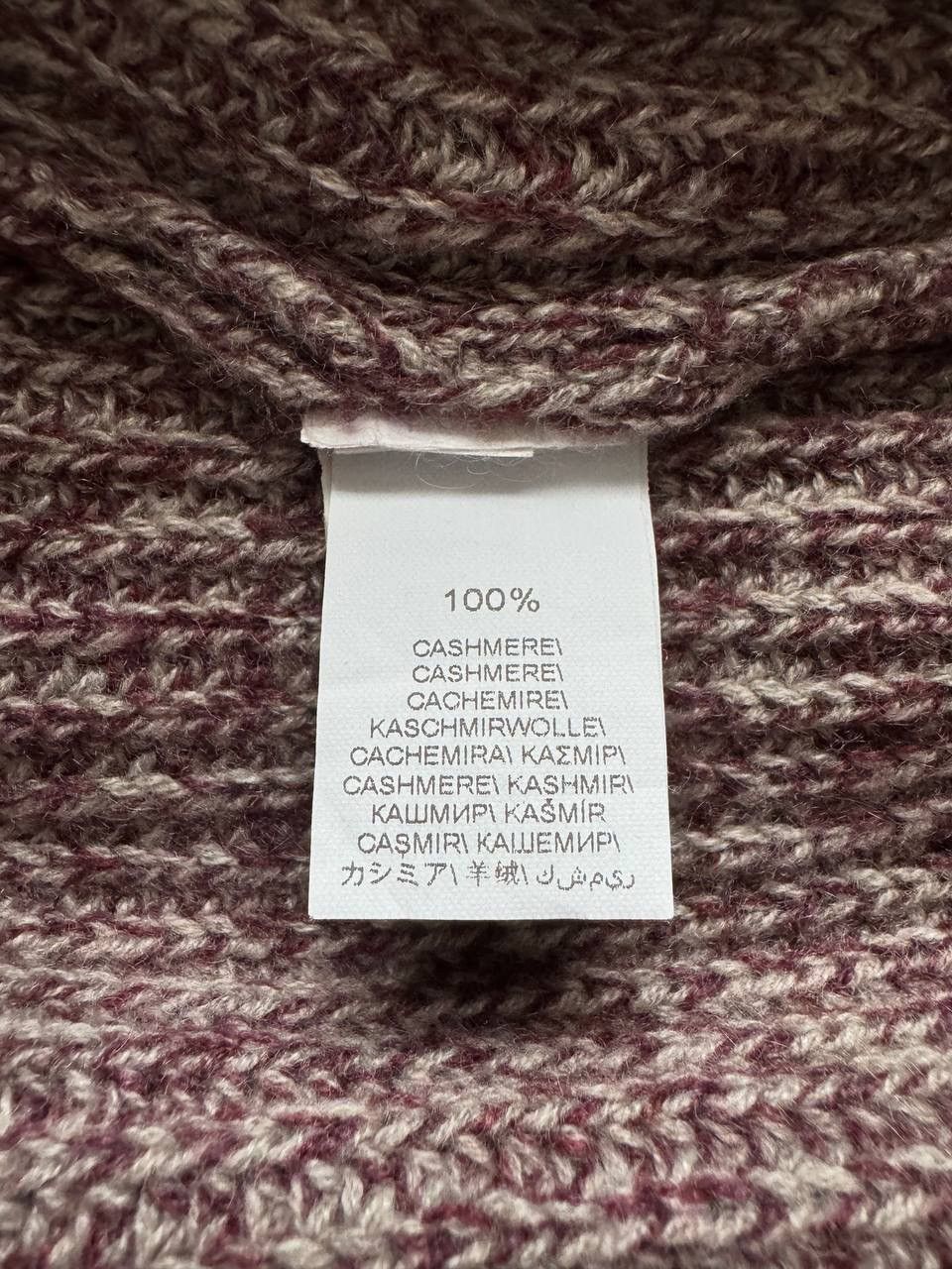 Brunello Cucinelli 🔥🔥 Brunello Cucinelli Burgundy Cashmere Sweater Size US L / EU 52-54 / 3 - 5 Thumbnail