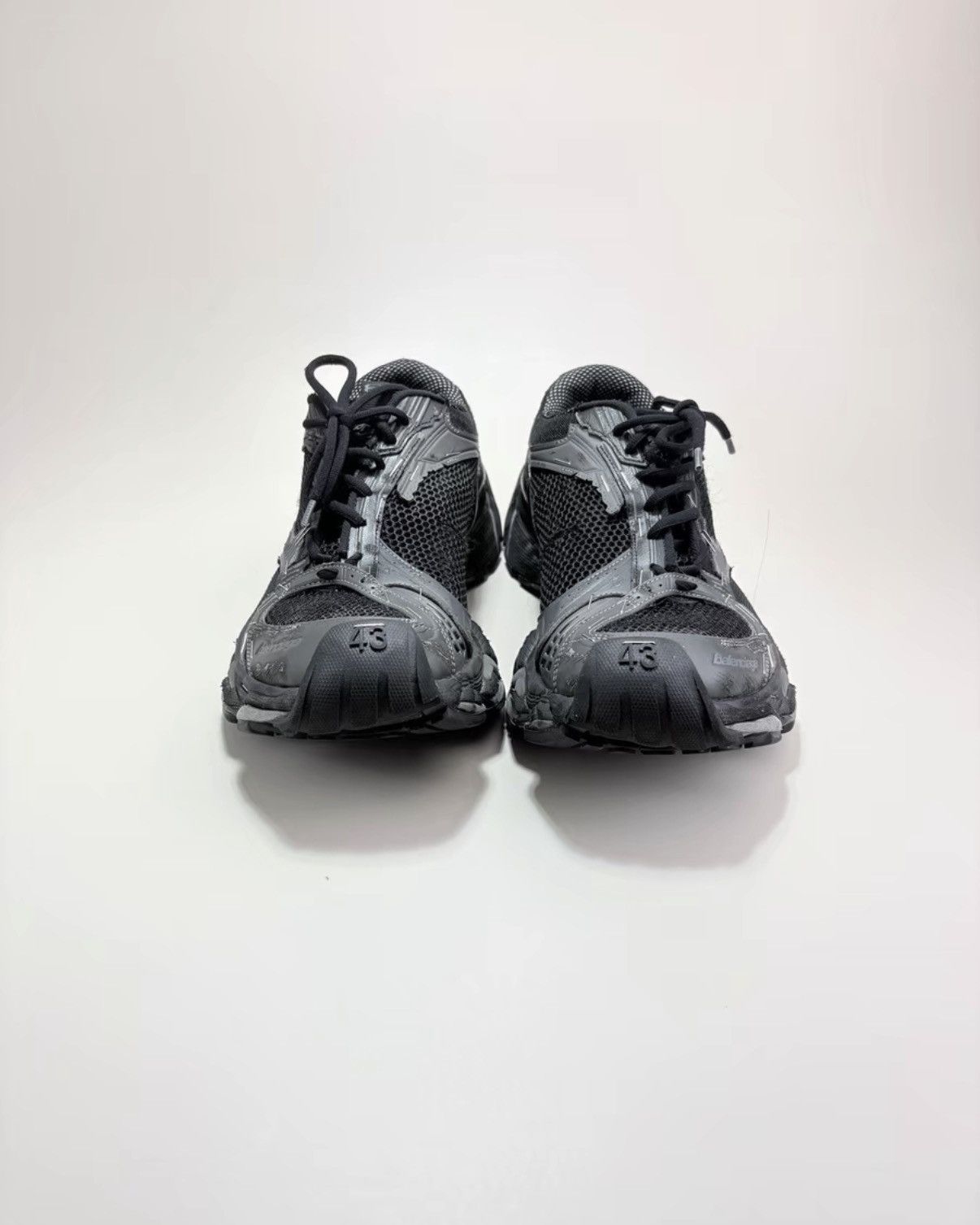 Balenciaga BALENCIAGA Stapler Black Dad Sneakers K1 Size US 9.5 / EU 42-43 - 2 Thumbnail