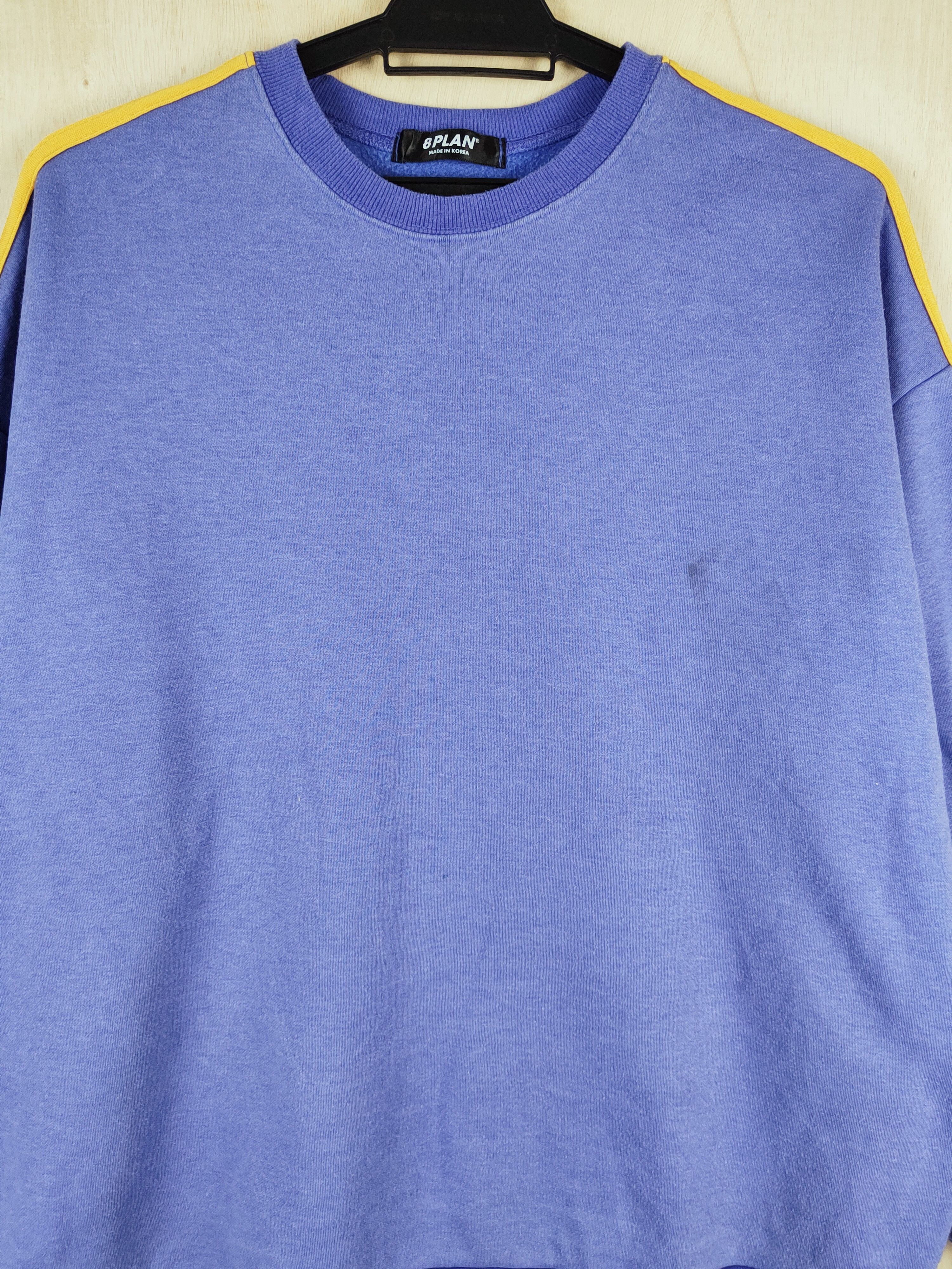 Japanese Brand 8 Plan Purple vintage Sweatshirts #S2601 Size US L / EU 52-54 / 3 - 2 Thumbnail