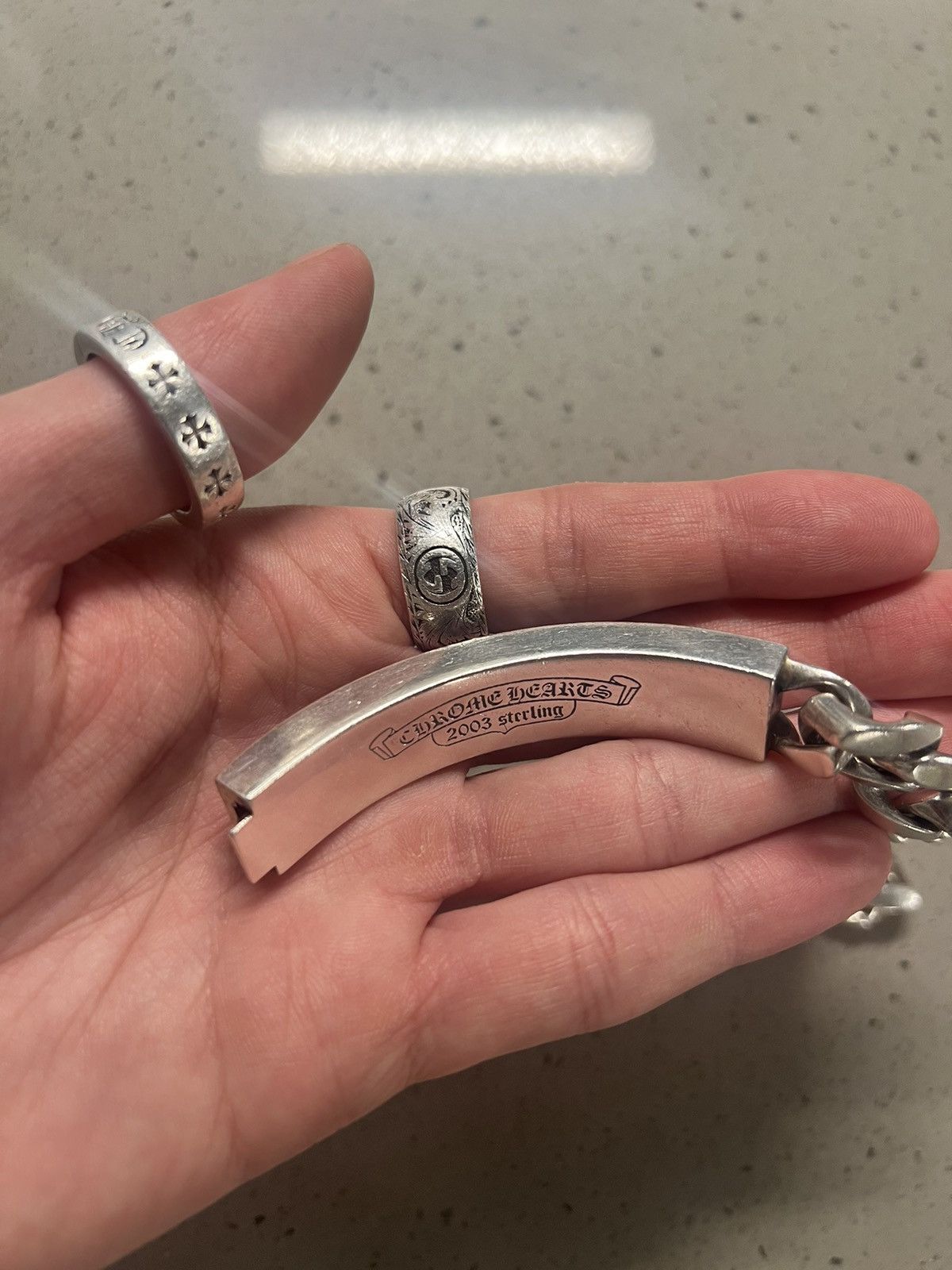Chrome Hearts Chrome Hearts Fuck You Bracelet Size ONE SIZE - 9 Thumbnail