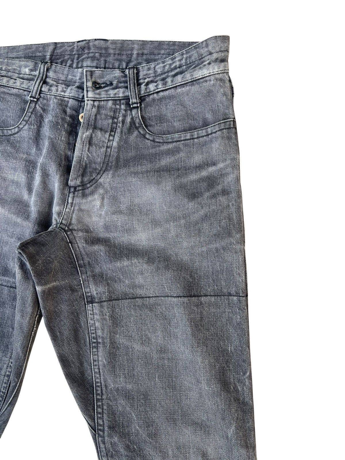 Shellac Analog Lighting Japan Fade Black Denim Selvedge Jeans Size US 31 - 10 Thumbnail