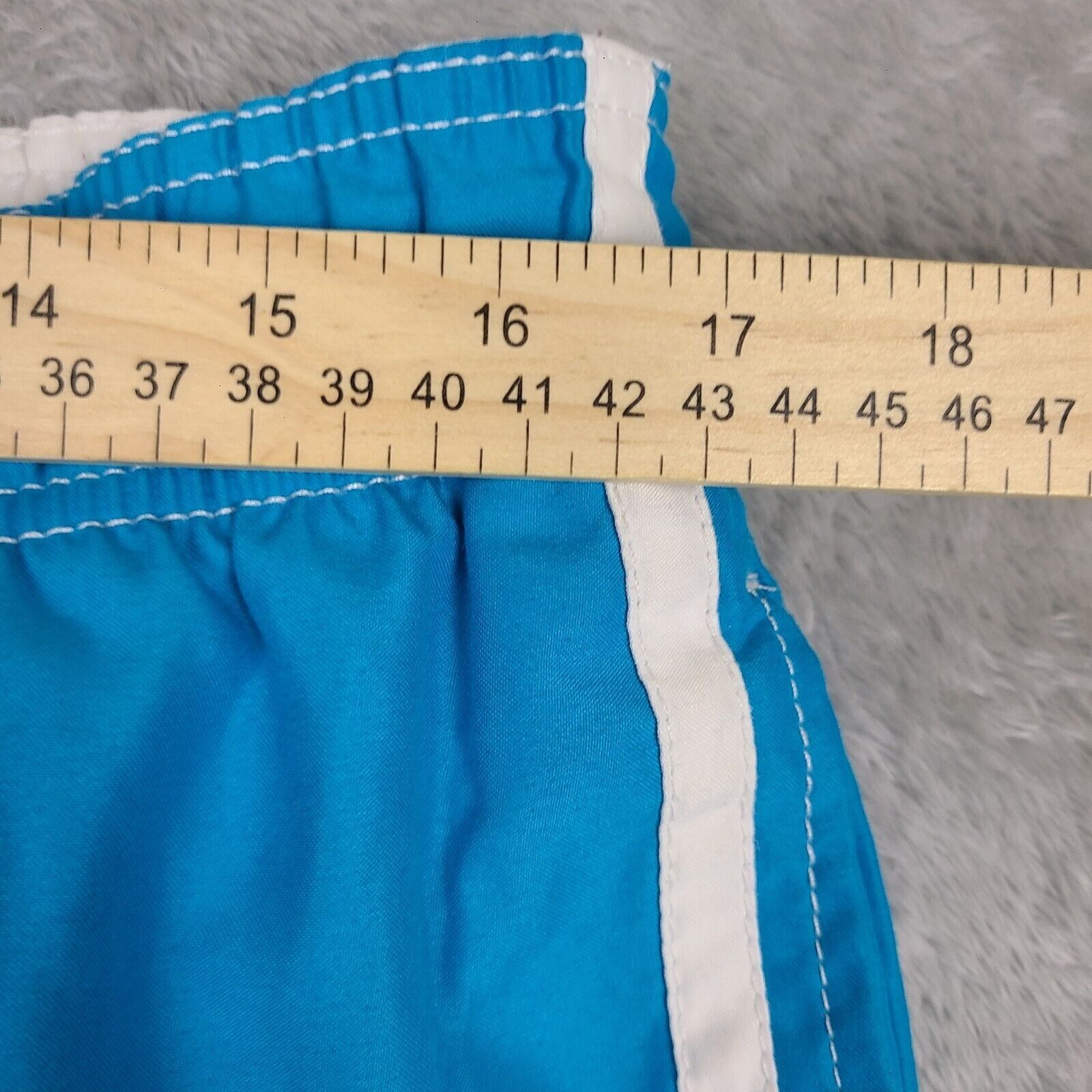 Ocean Pacific Ocean Pacific Mens Swim Trunks Blue Size L (36-38) Cargo Sty Size US 36 / EU 52 - 5 Thumbnail
