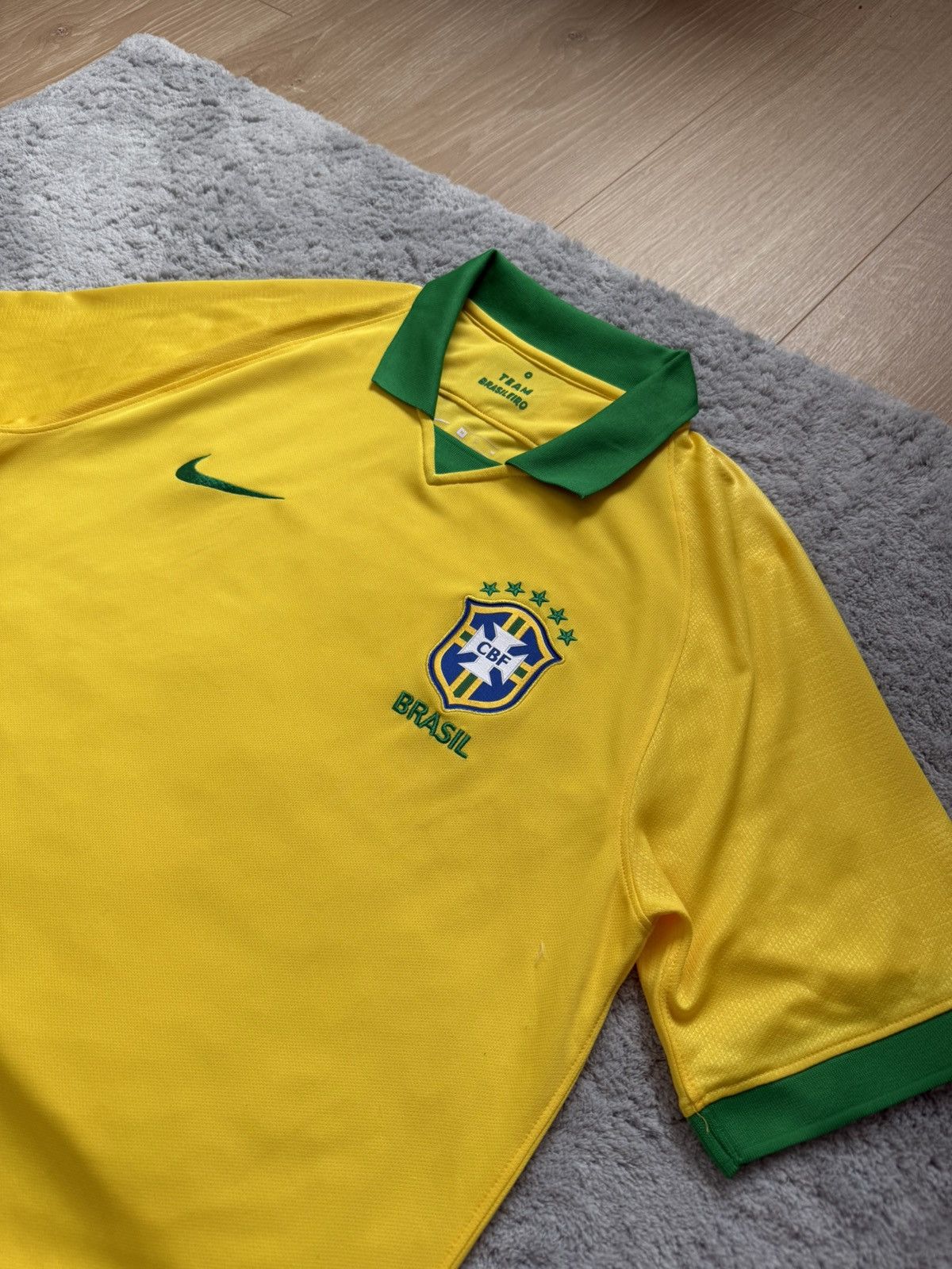 Nike Nike Brazil 🇧🇷 Jersey 19/20 season Size US M / EU 48-50 / 2 - 2 Thumbnail