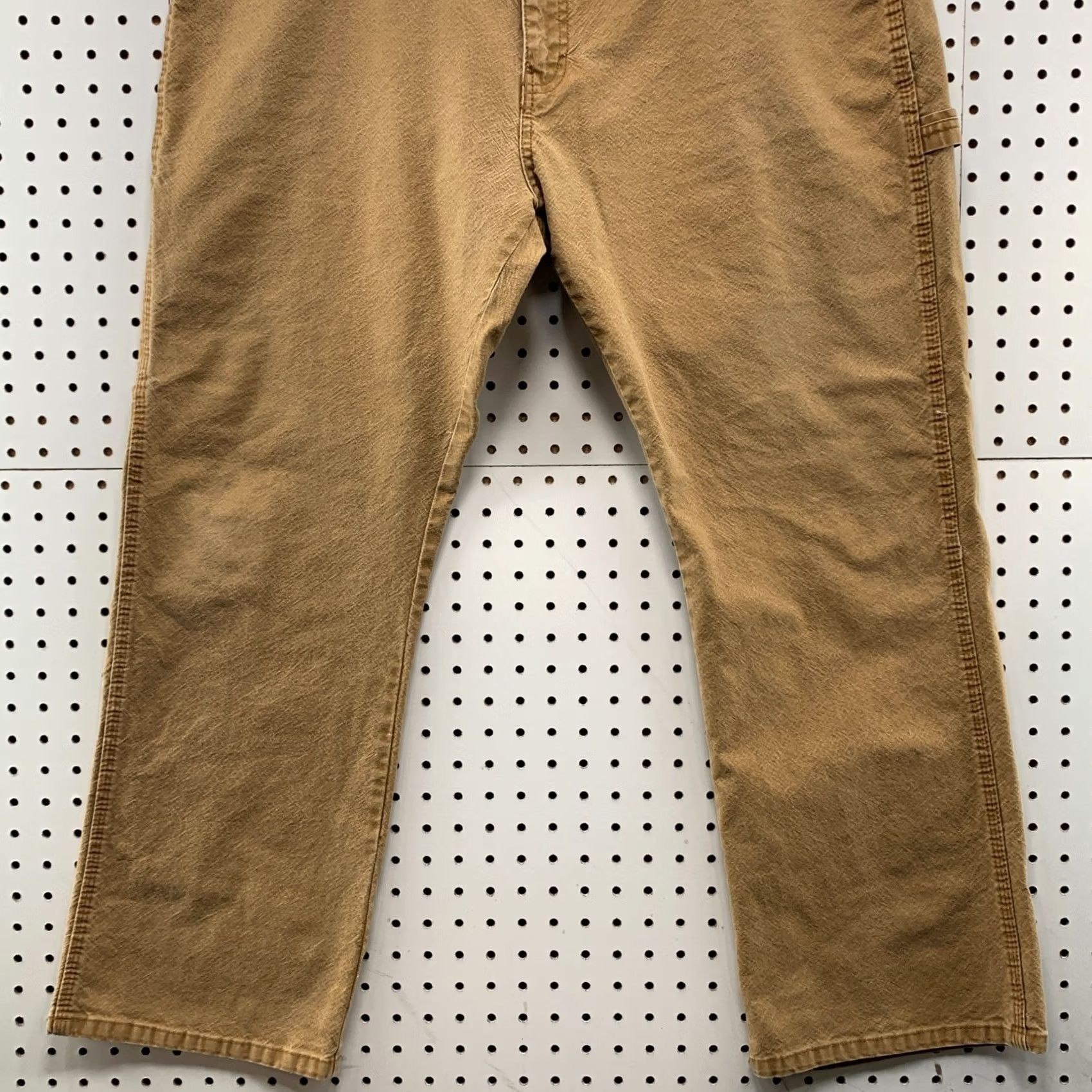 Dickies VINTAGE DIckies Canvas Carpenter Pants Mens FITS 39x28 Brown Workwear Straight Size US 39 - 6 Thumbnail