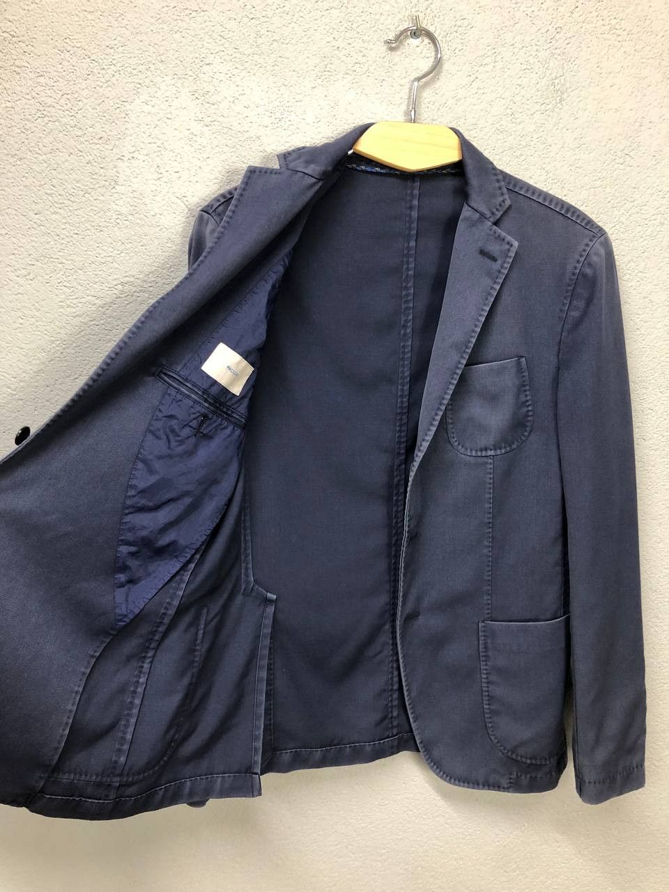 Paoloni Paoloni mens wool blazer jacket size 48 / Medium Size 48R - 10 Thumbnail