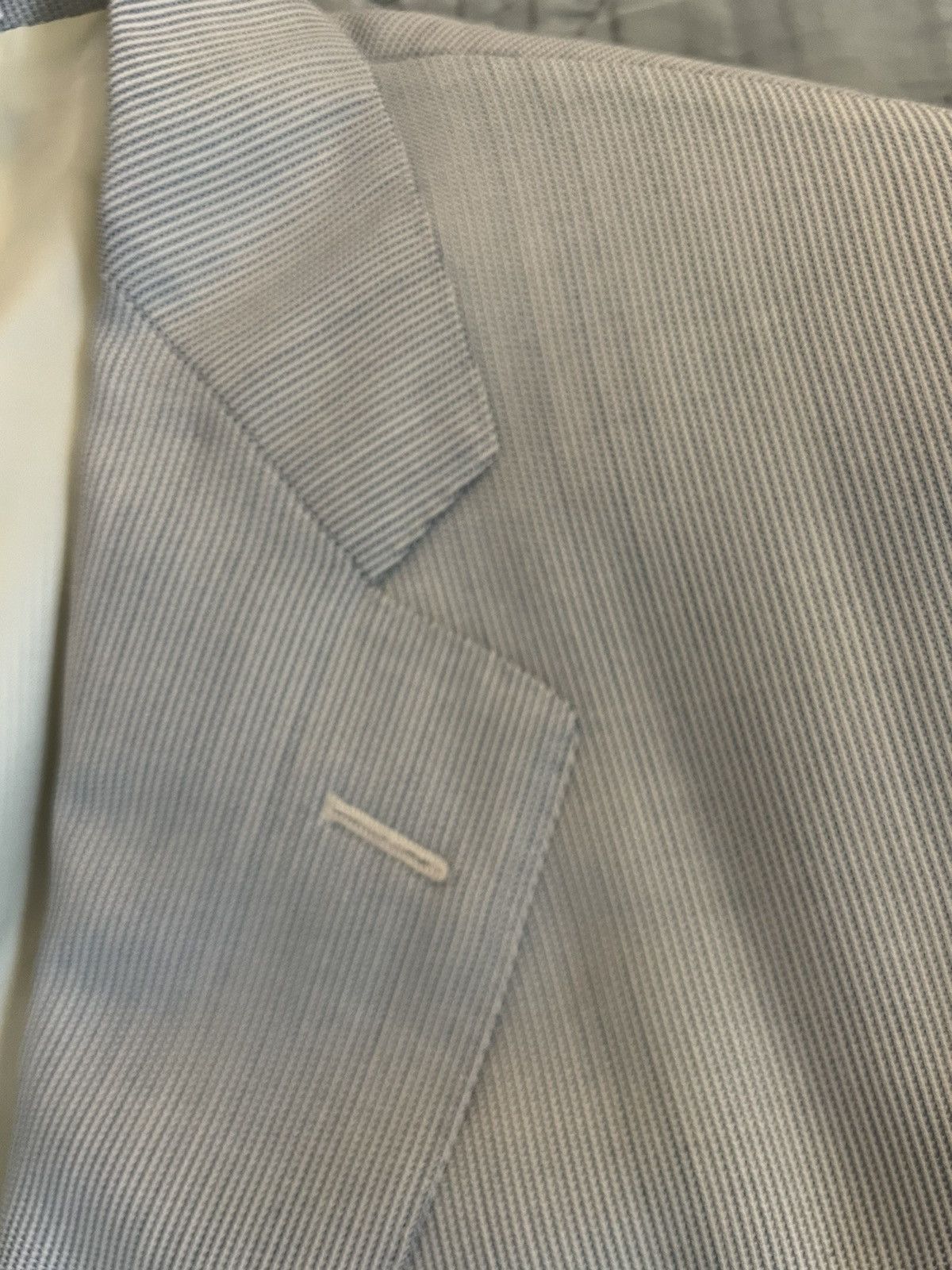 Ermenegildo Zegna Subtle Stripe Travel Jacket Size 44R - 4 Thumbnail