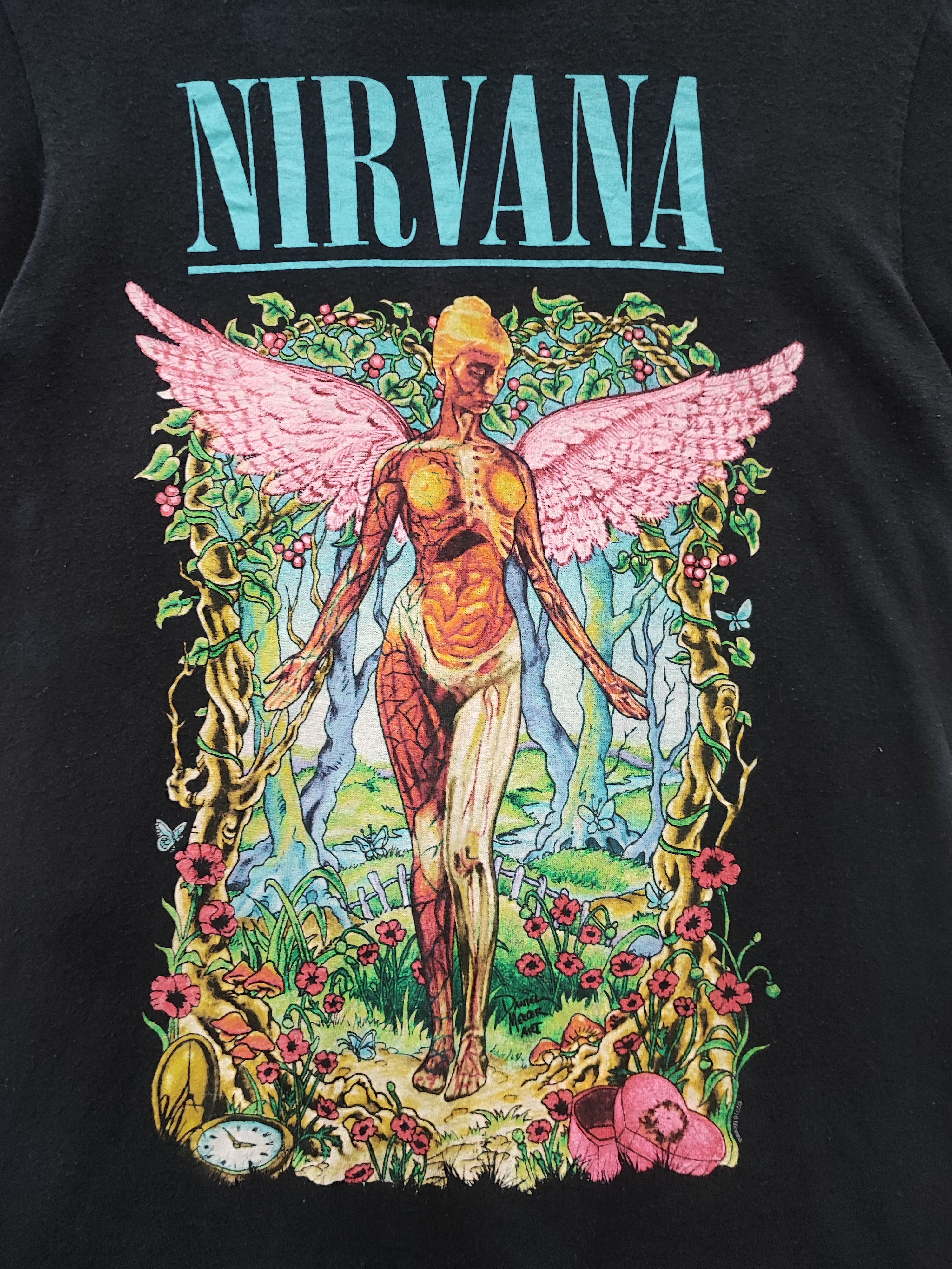 Band Tees nirvana in utero angel t shirt Size US M / EU 48-50 / 2 - 2 Thumbnail