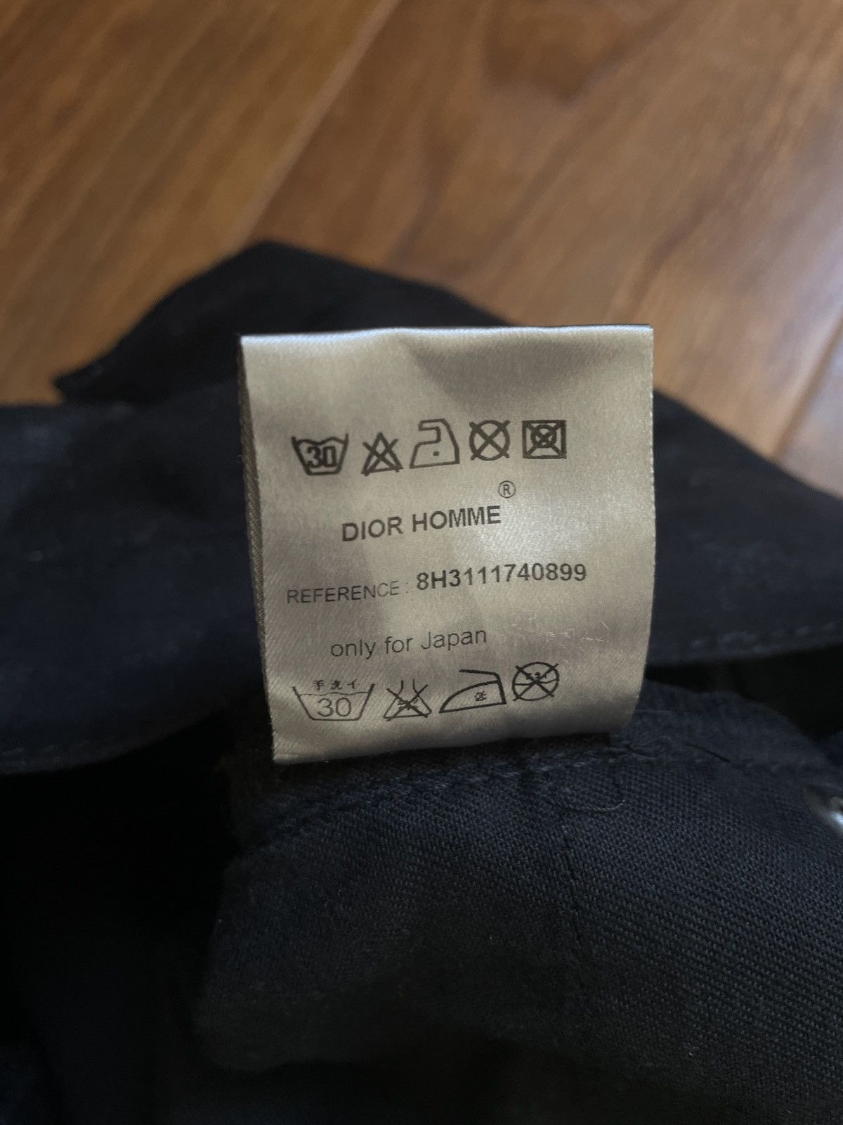 Dior Dior Homme FW08 shiny black trousers by Kris Van Assche Size US 31 - 6 Thumbnail