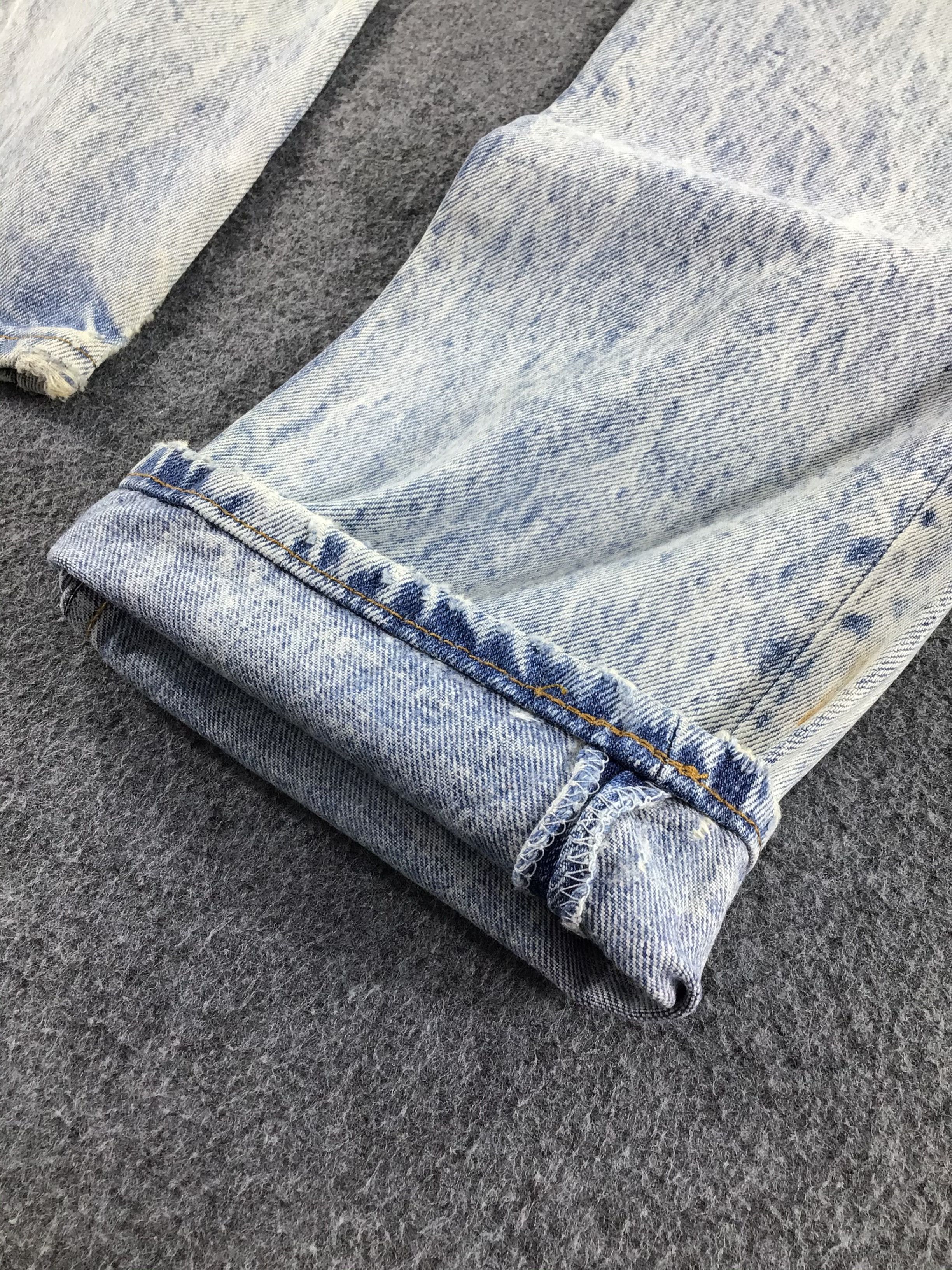 Levi's Vintage Levis 701 Jeans Levi's Acid Wash Denim -J413 Size US 28 / EU 44 - 7 Thumbnail
