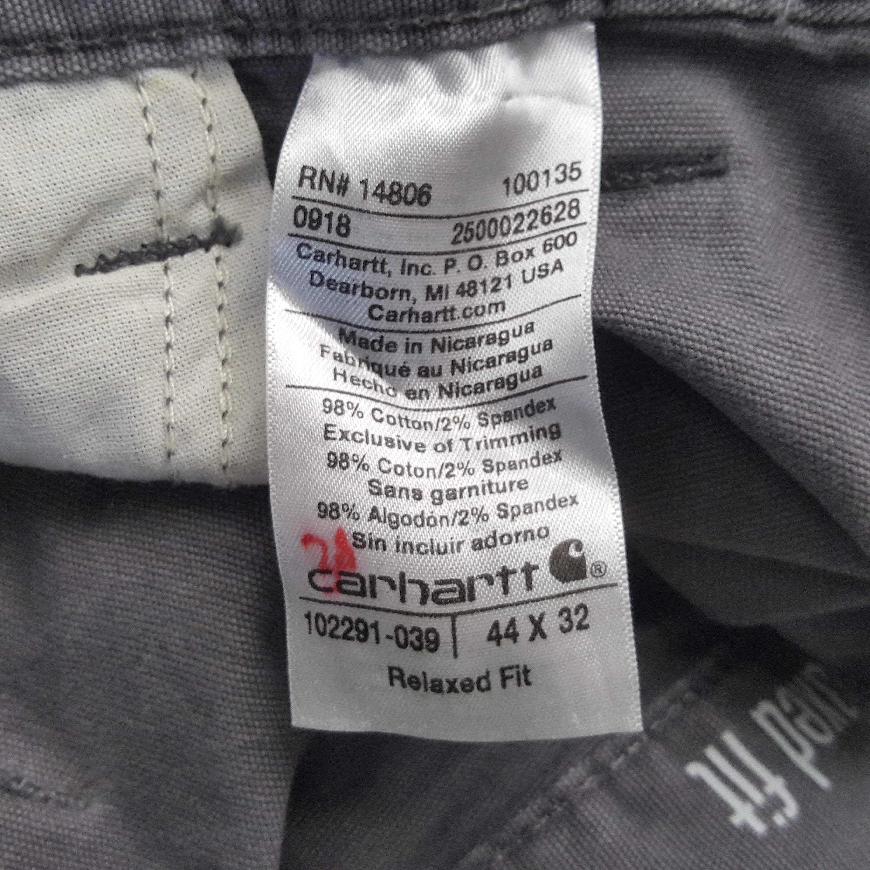Carhartt Carhartt Relaxed Fit Outdoor Style Pants RR20 Size US 44 / EU 60 - 14 Thumbnail
